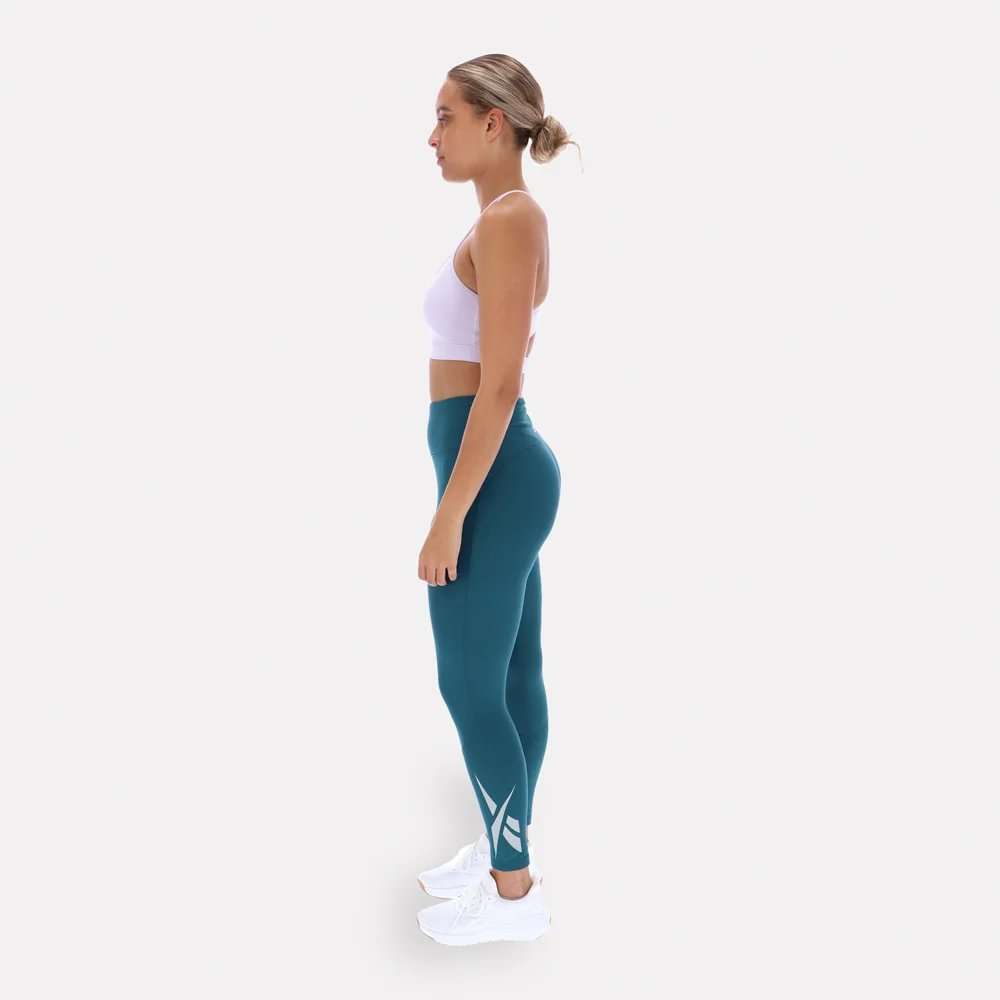 Mallas largas estampadas tiro alto