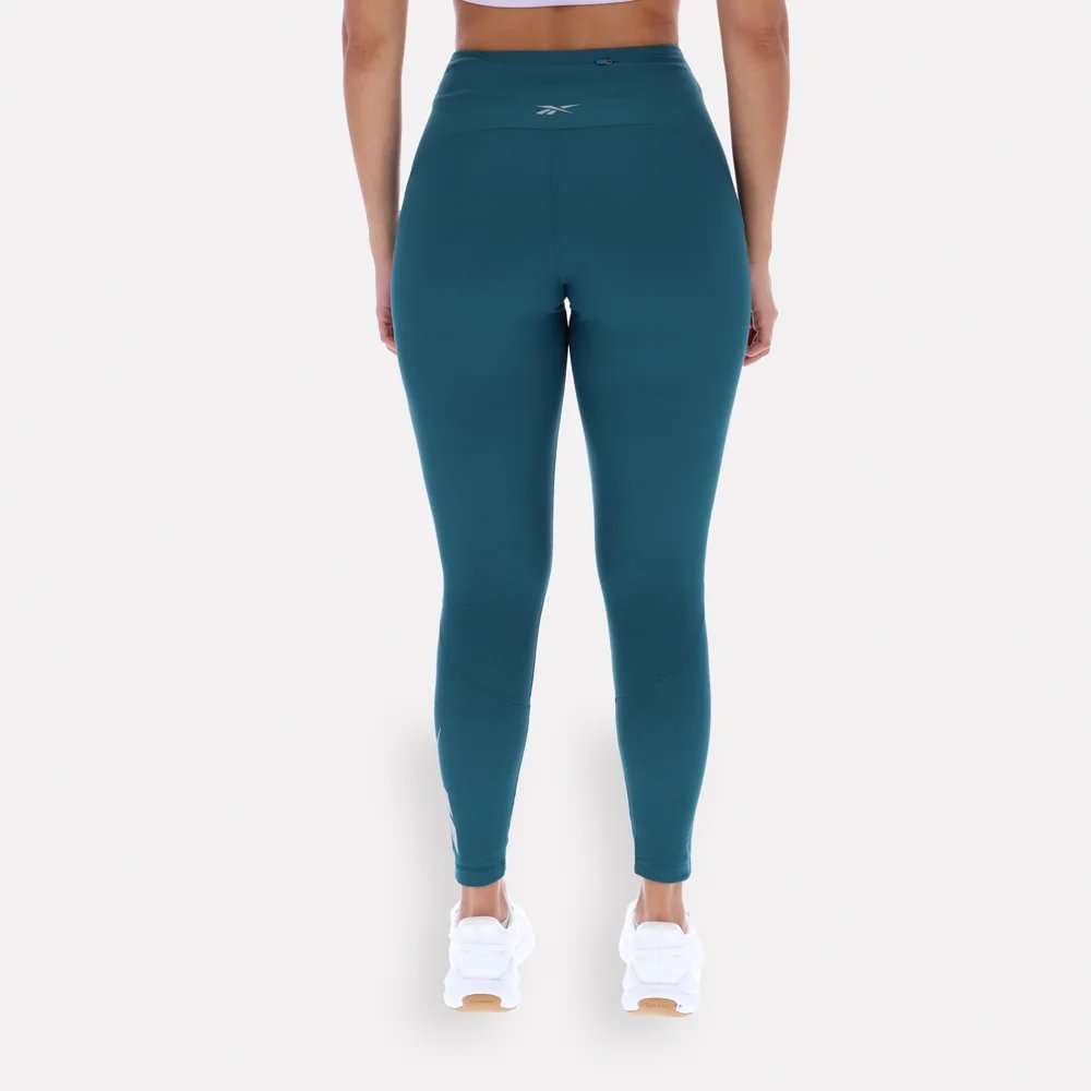 Mallas largas estampadas tiro alto