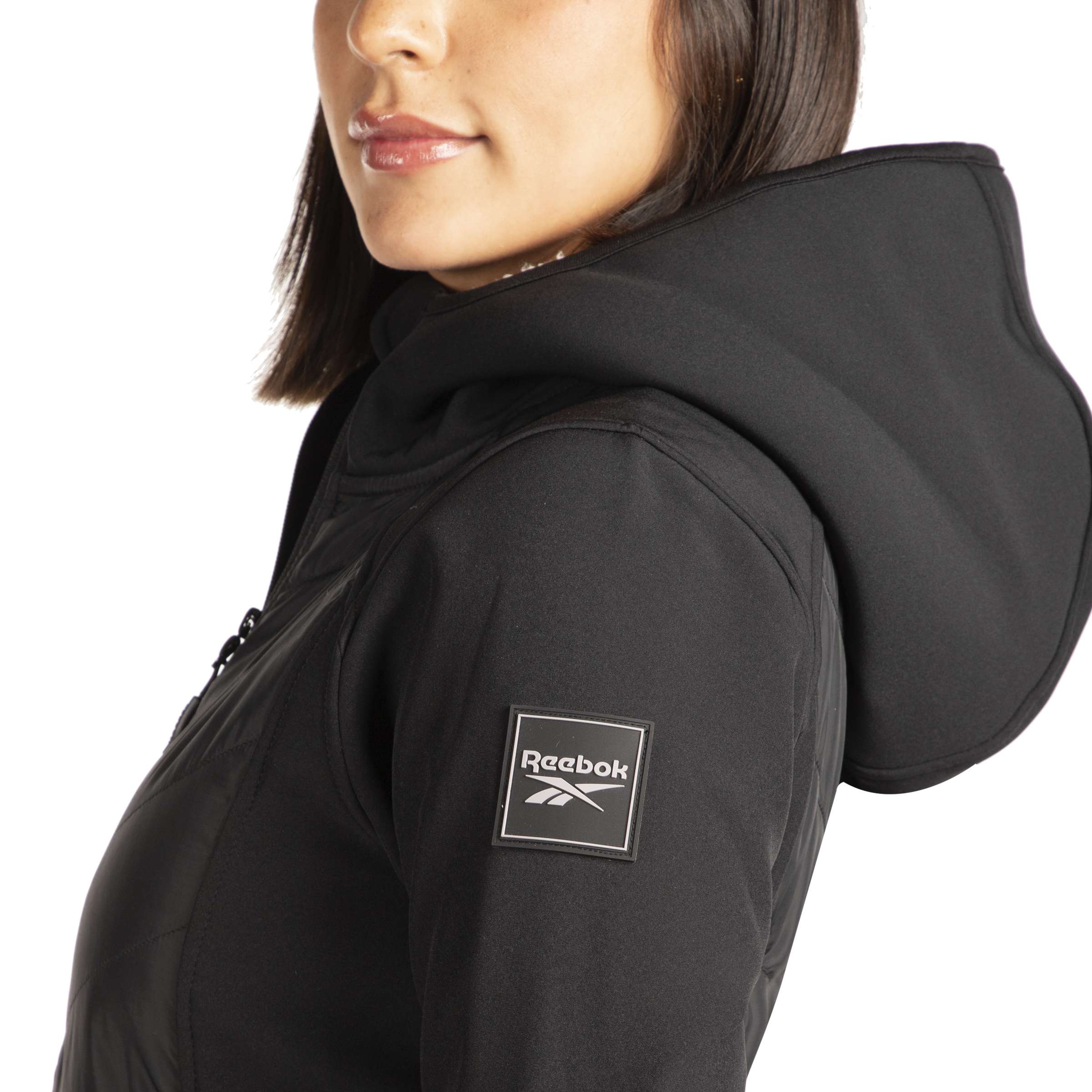 Chamarra acolchada combinada con softshell image number 4