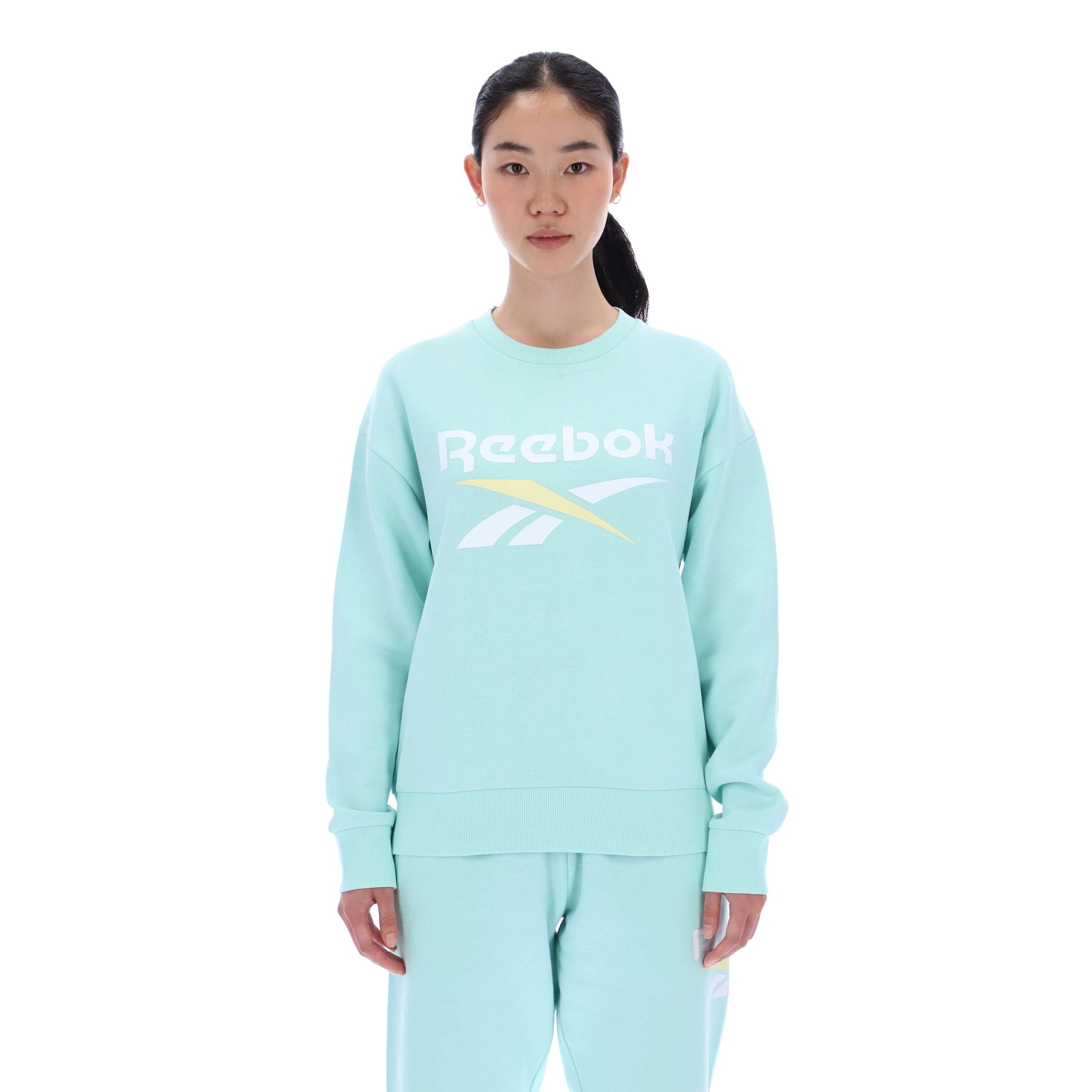 Sudadera Reagan Oversize de Cuello Redondo