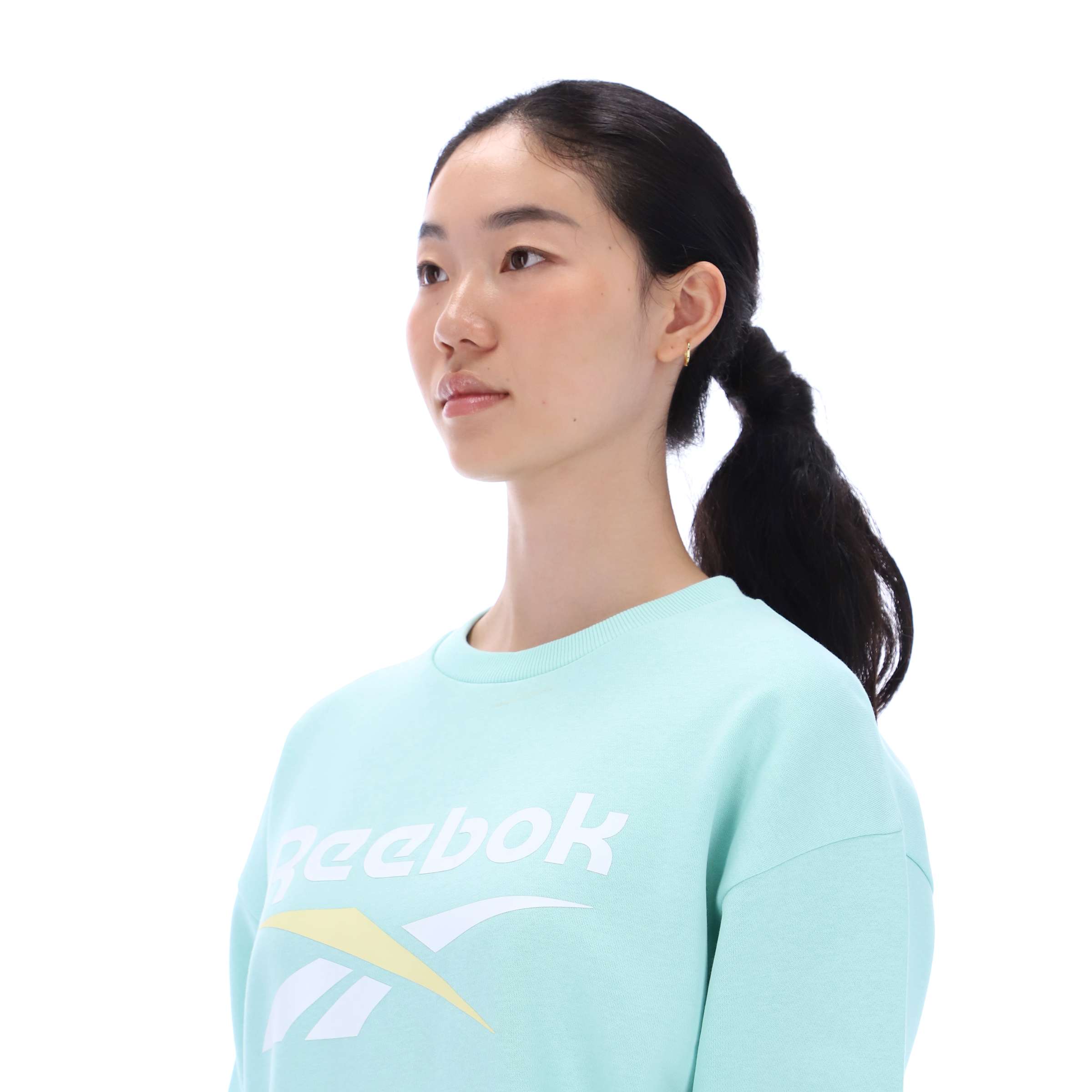 Sudadera Reagan Oversize de Cuello Redondo