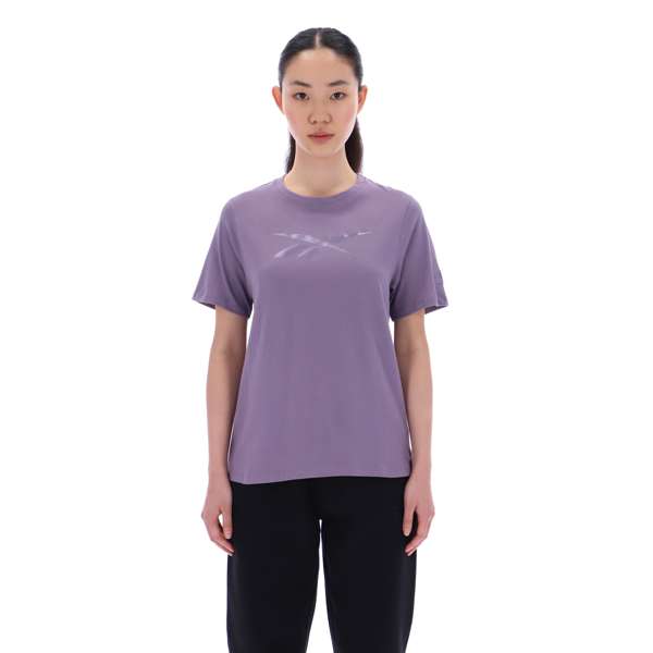Playera Audrey logo tonal cuello redondo Playera Audrey logo tonal cuello redondo