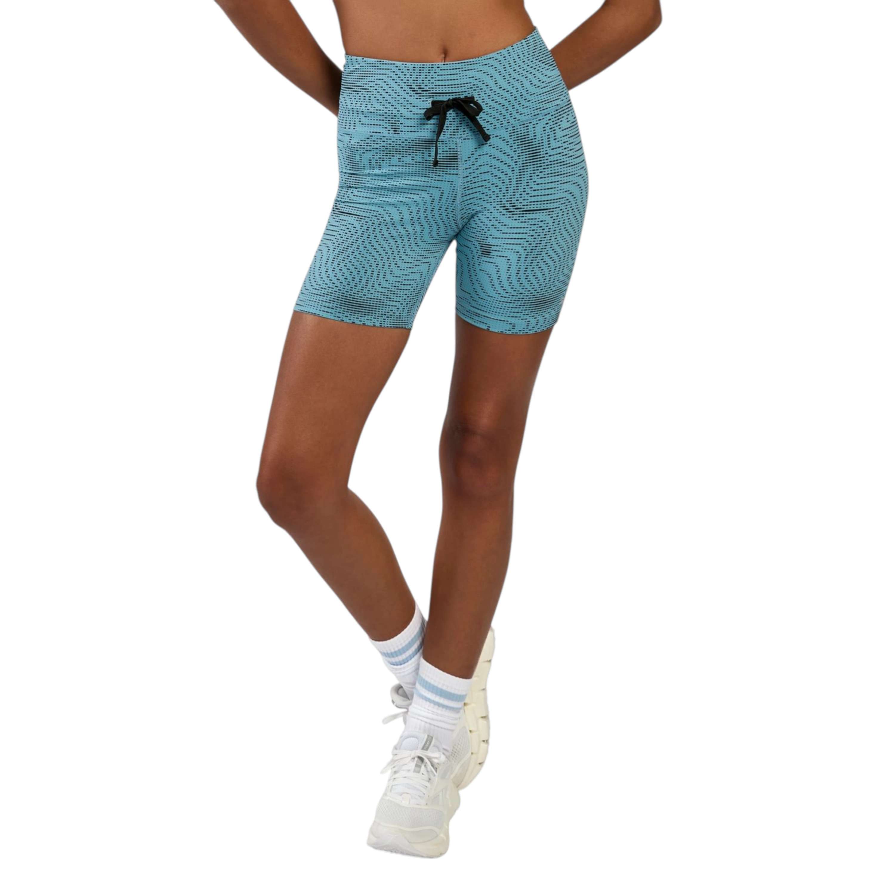 Leggings cortos de running RBK LAB estampados