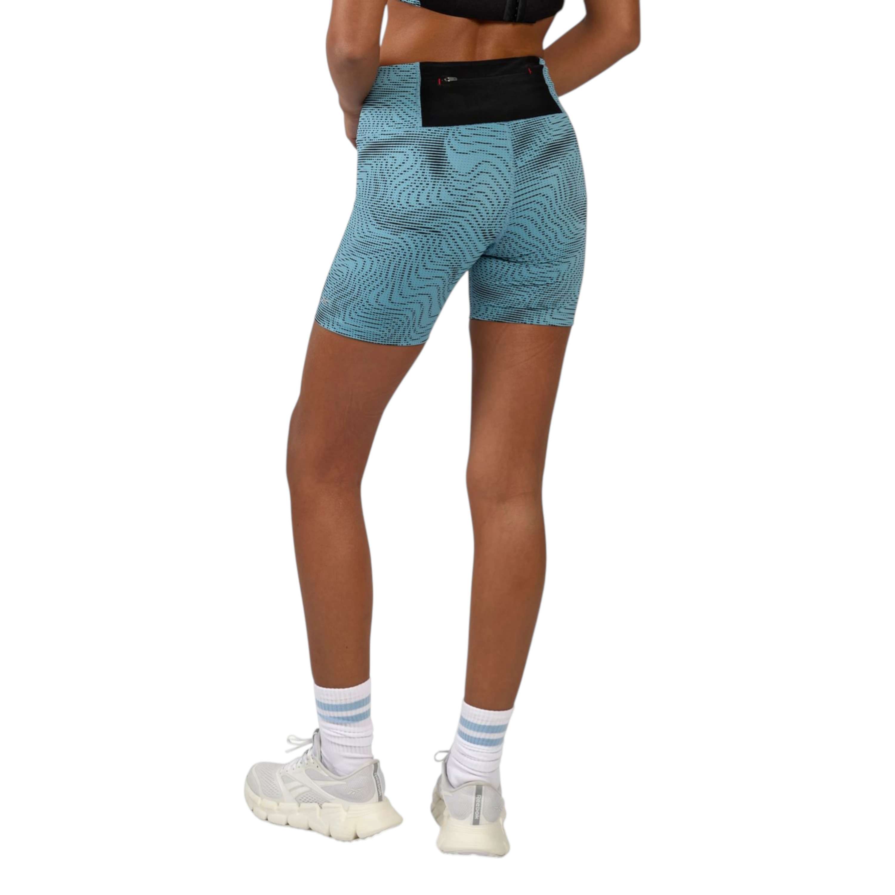 Leggings cortos de running RBK LAB estampados