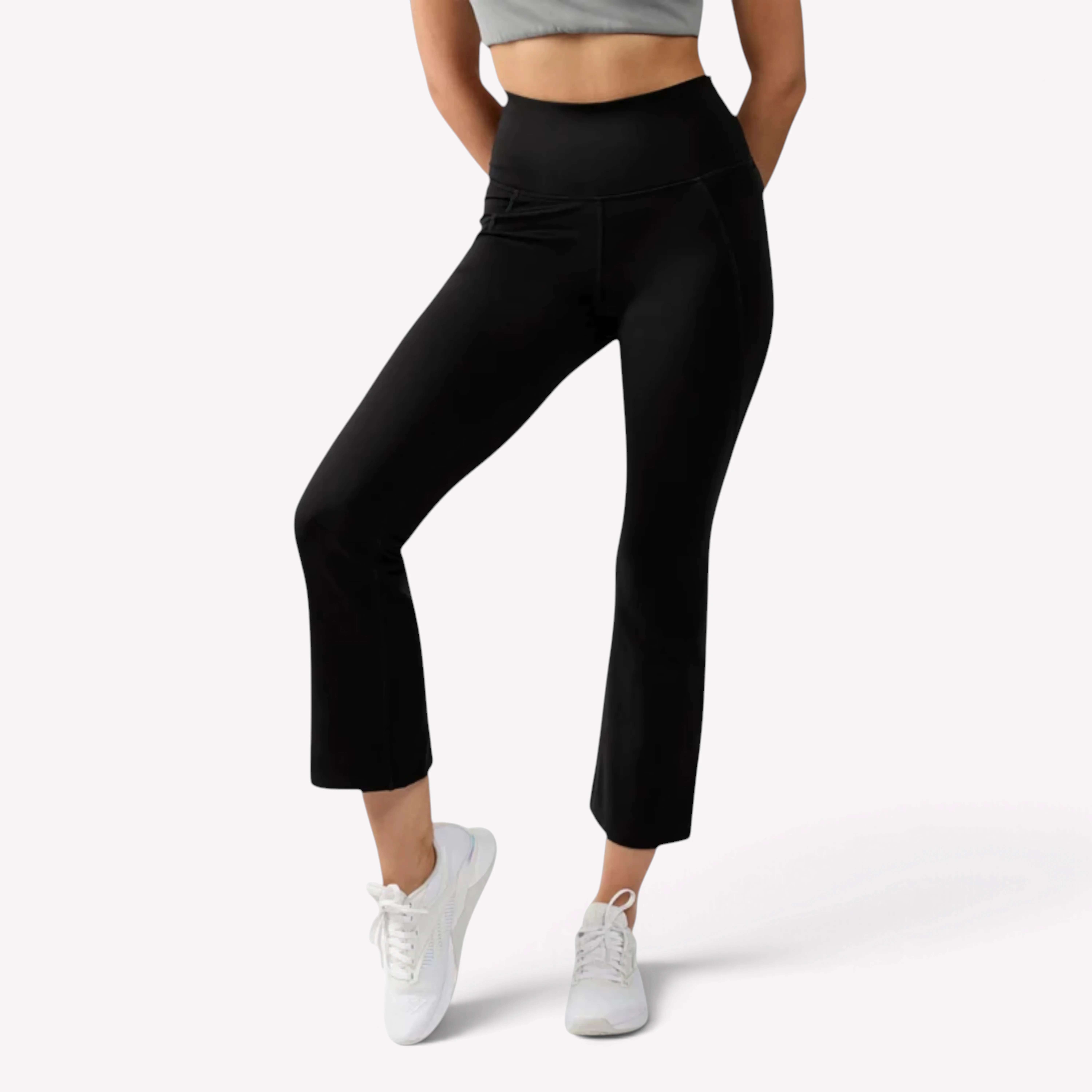 Pantal&oacute;n Lux High Rise Flare Pants