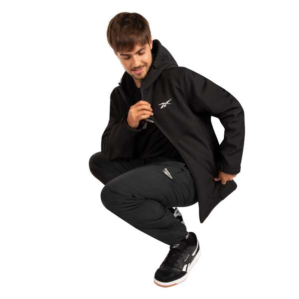 Chamarra softshell con sherpa image number 3