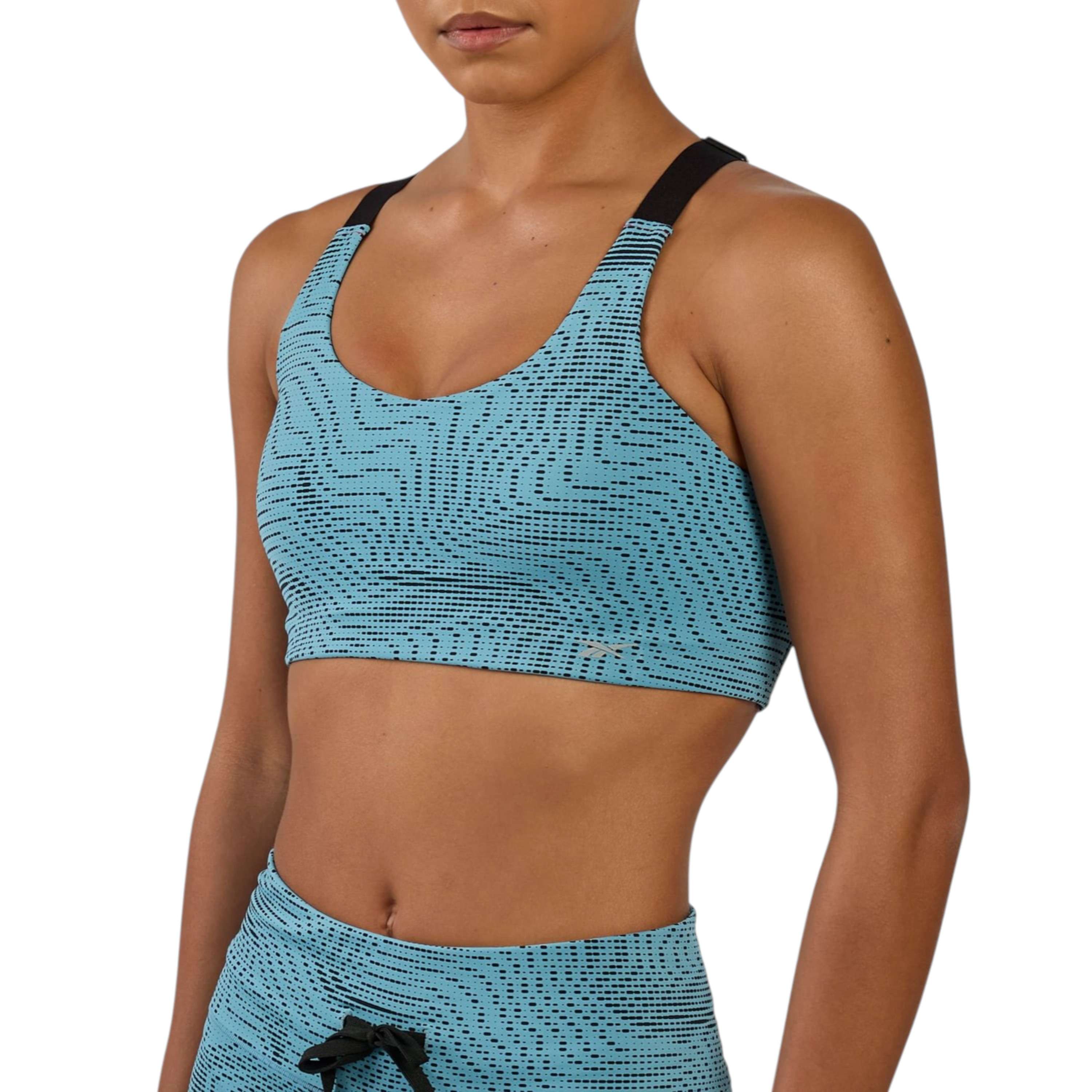 Ropa Interior Rbk Lab Running Printed Bra