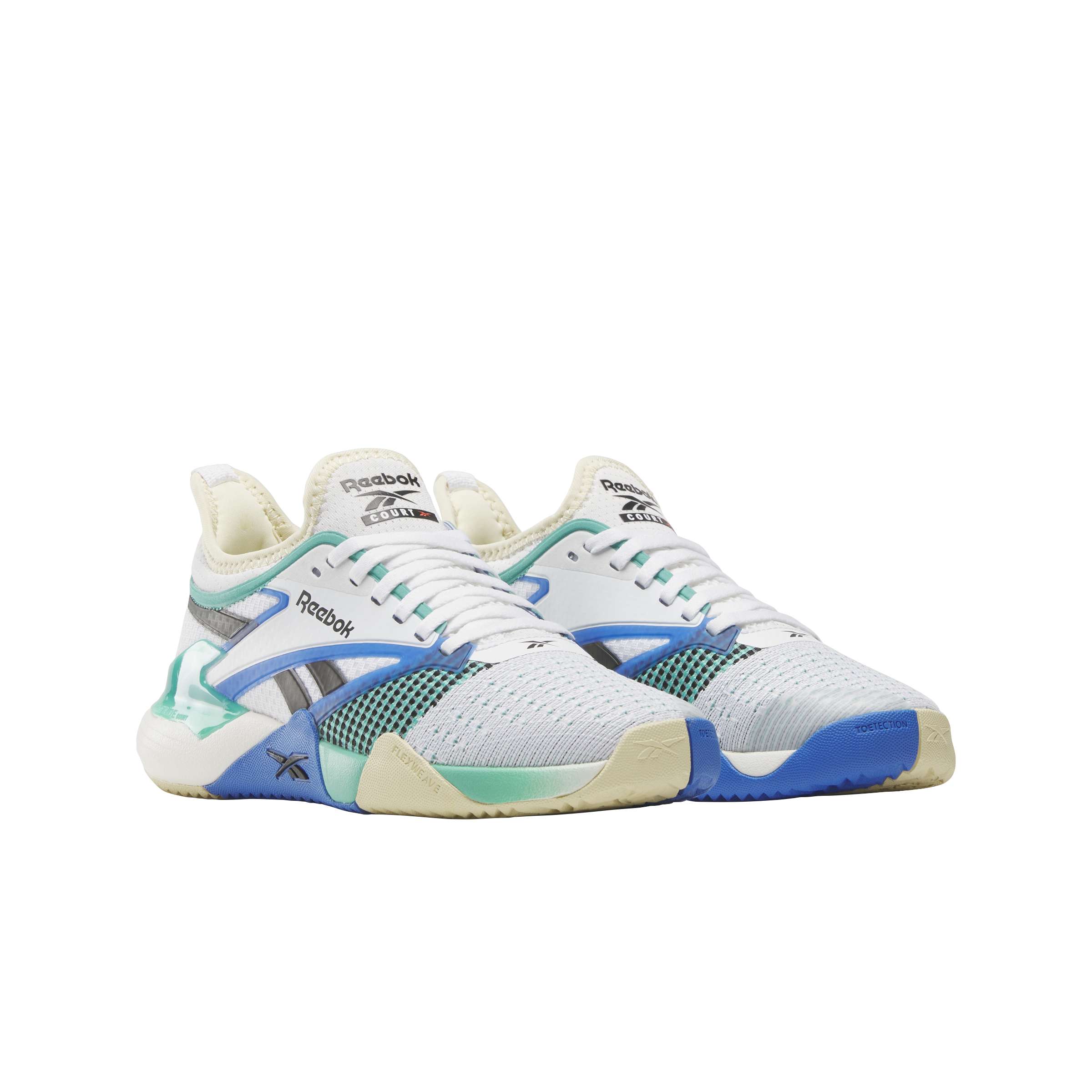 Tus nuevos tenis Nano Court de Reebok son ideales para diversos deportes de cancha como tenis, pickleball, pádel, ráquetbol y bádminton. image number 2