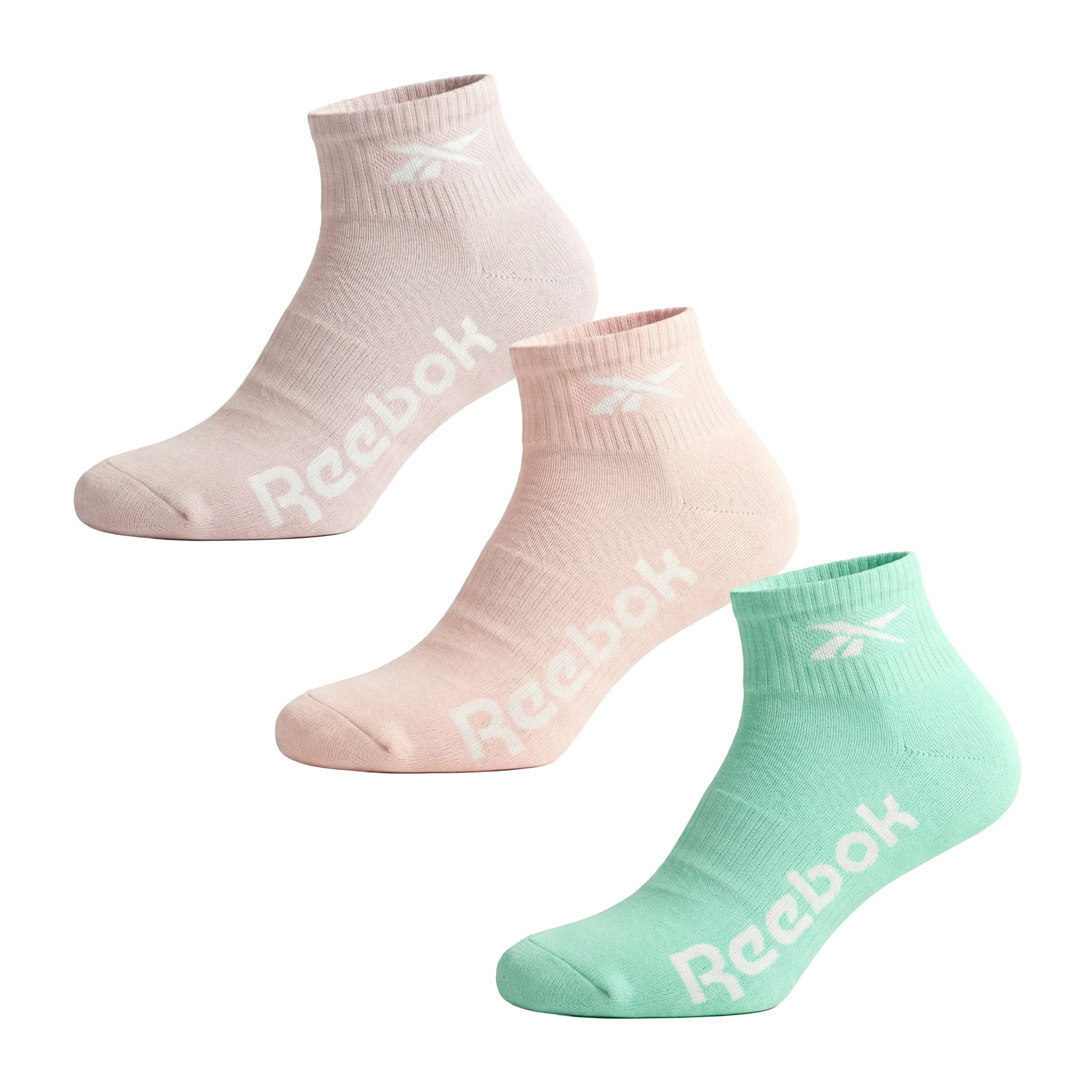 Calcetines Women 3 Pack Quarter Multicolor