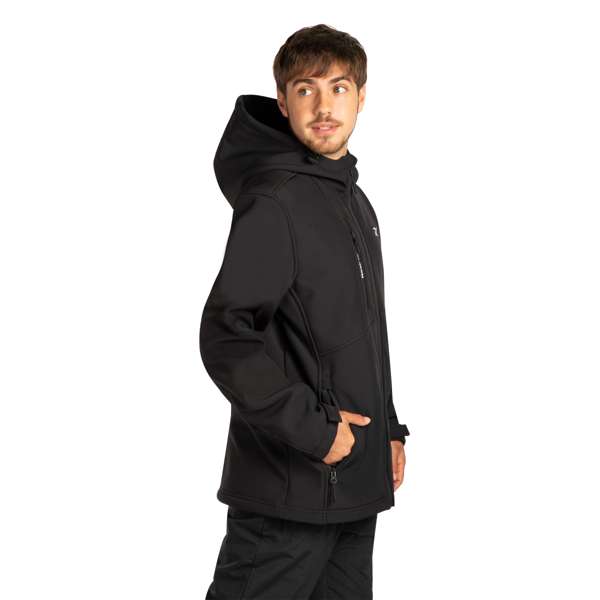 Chamarra softshell con sherpa image number 5