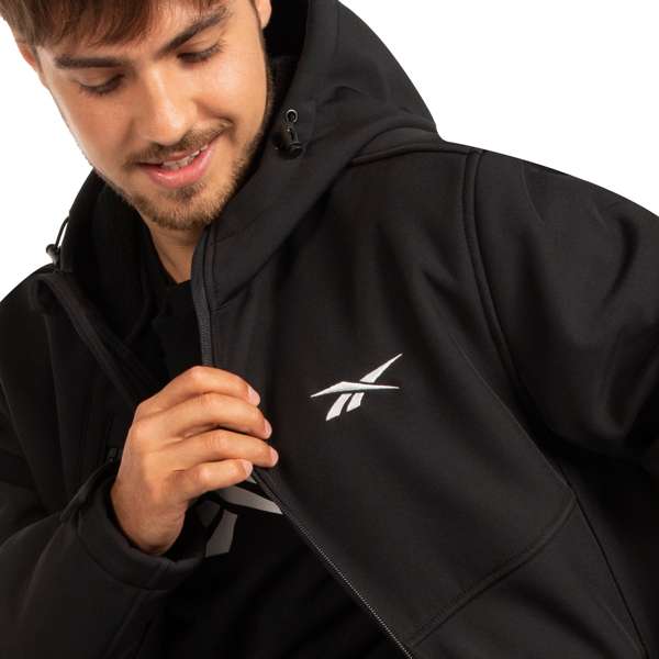 Chamarra softshell con sherpa image number 4