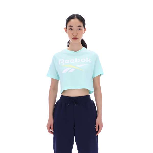 Playera Sadie logo bicolor crop Playera Sadie logo bicolor crop