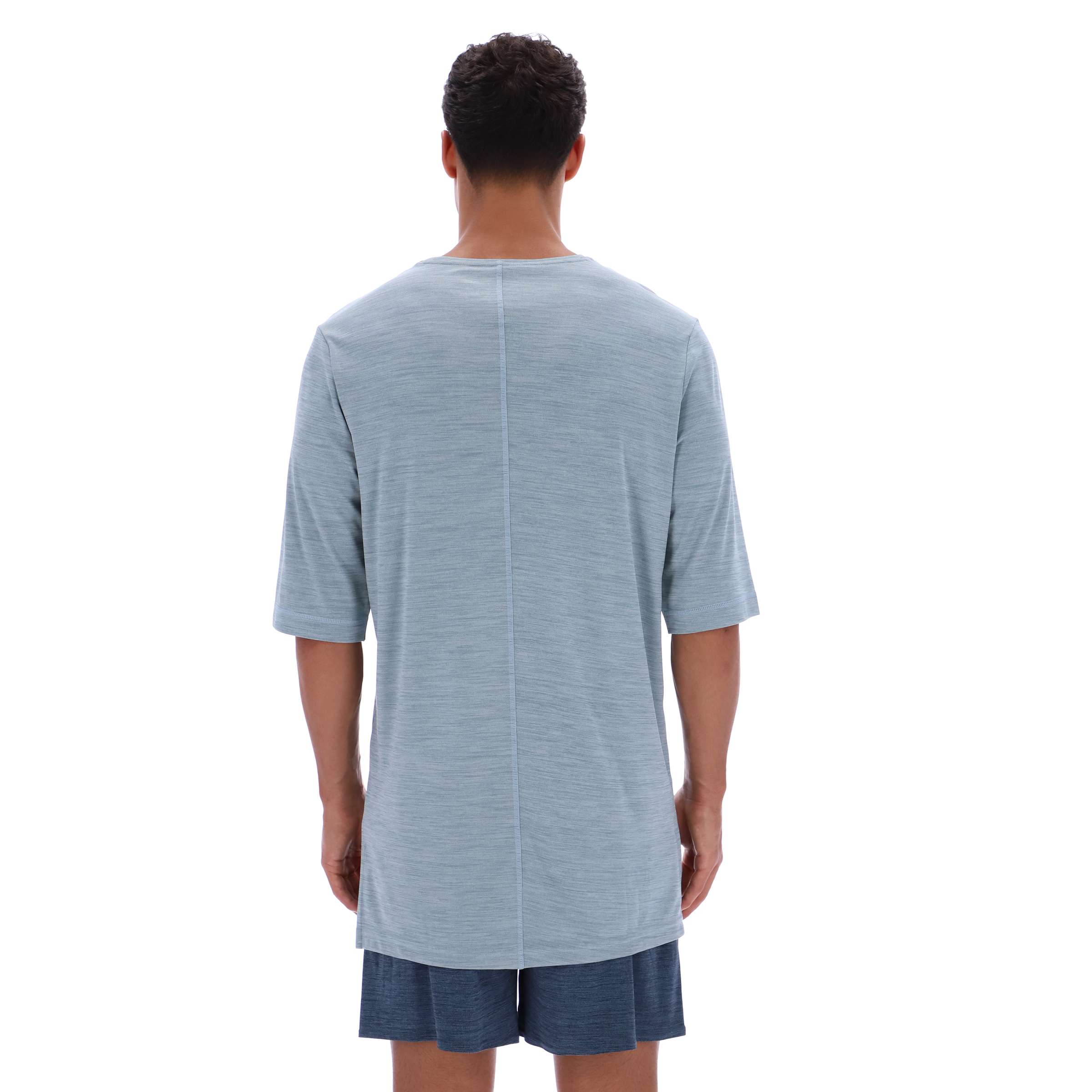 Playera larga relajada de yoga