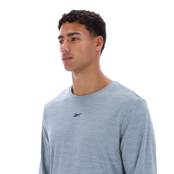 Playera larga relajada de yoga Playera larga relajada de yoga