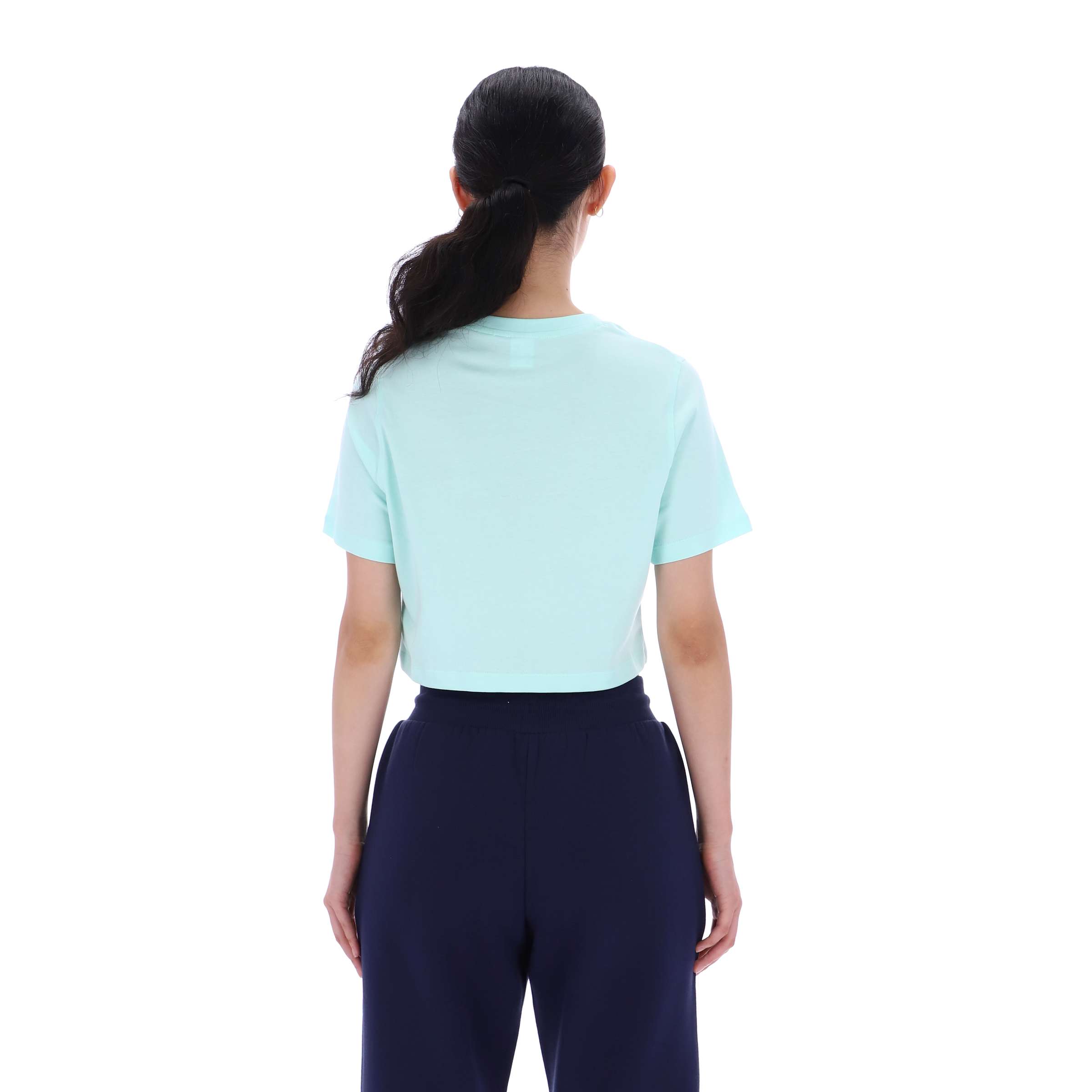 Playera Sadie logo bicolor crop image number 2