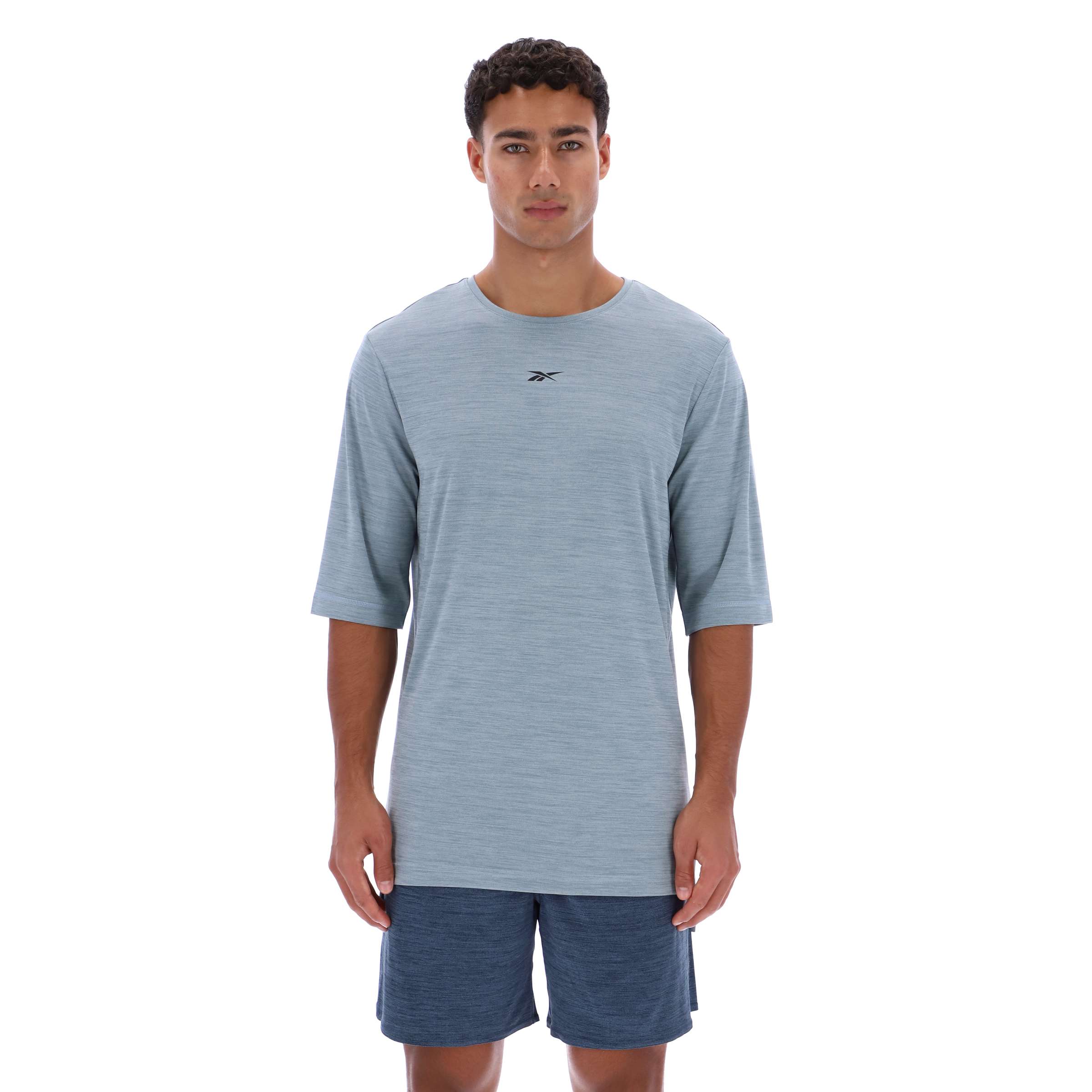 Playera larga relajada de yoga image number 3