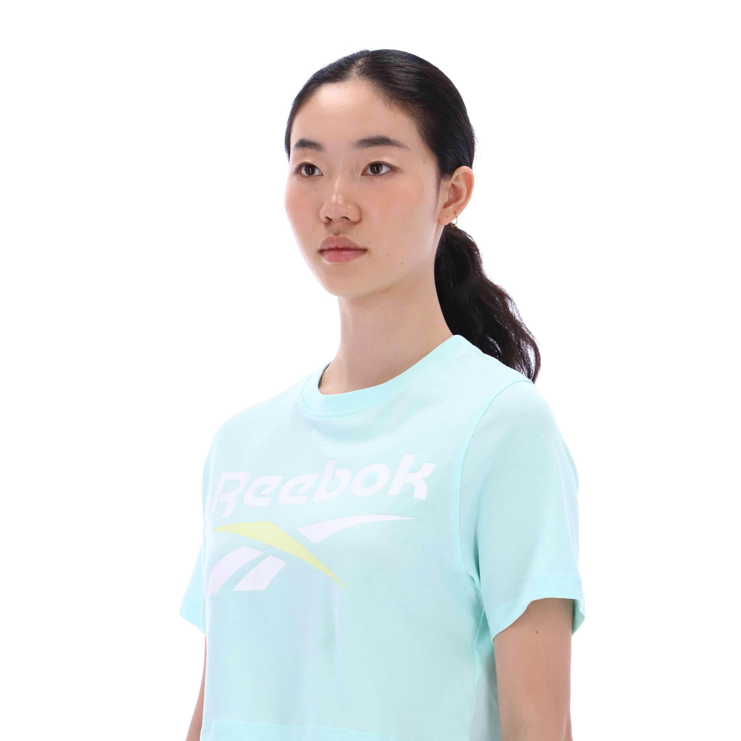 Playera Sadie logo bicolor crop image number 3
