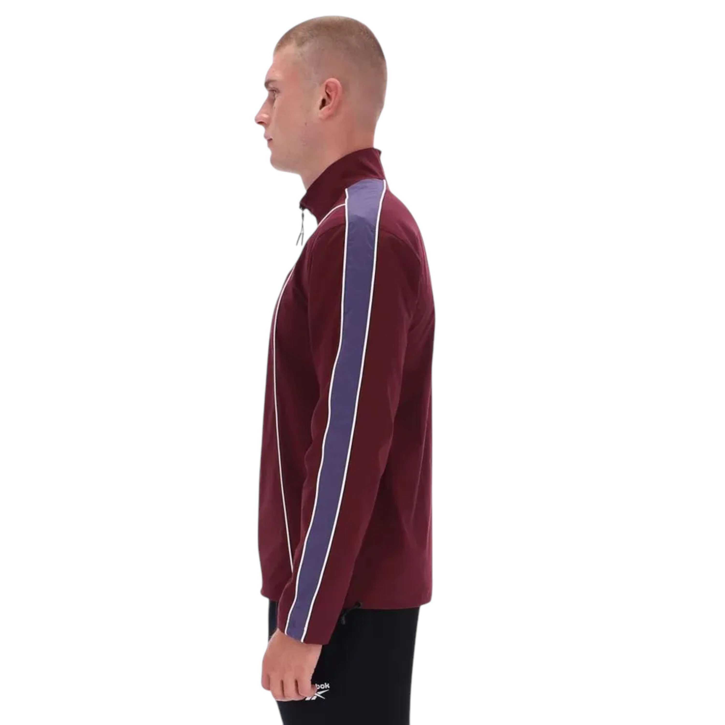 Chamarra tipo Track Jacket Cut And Sew