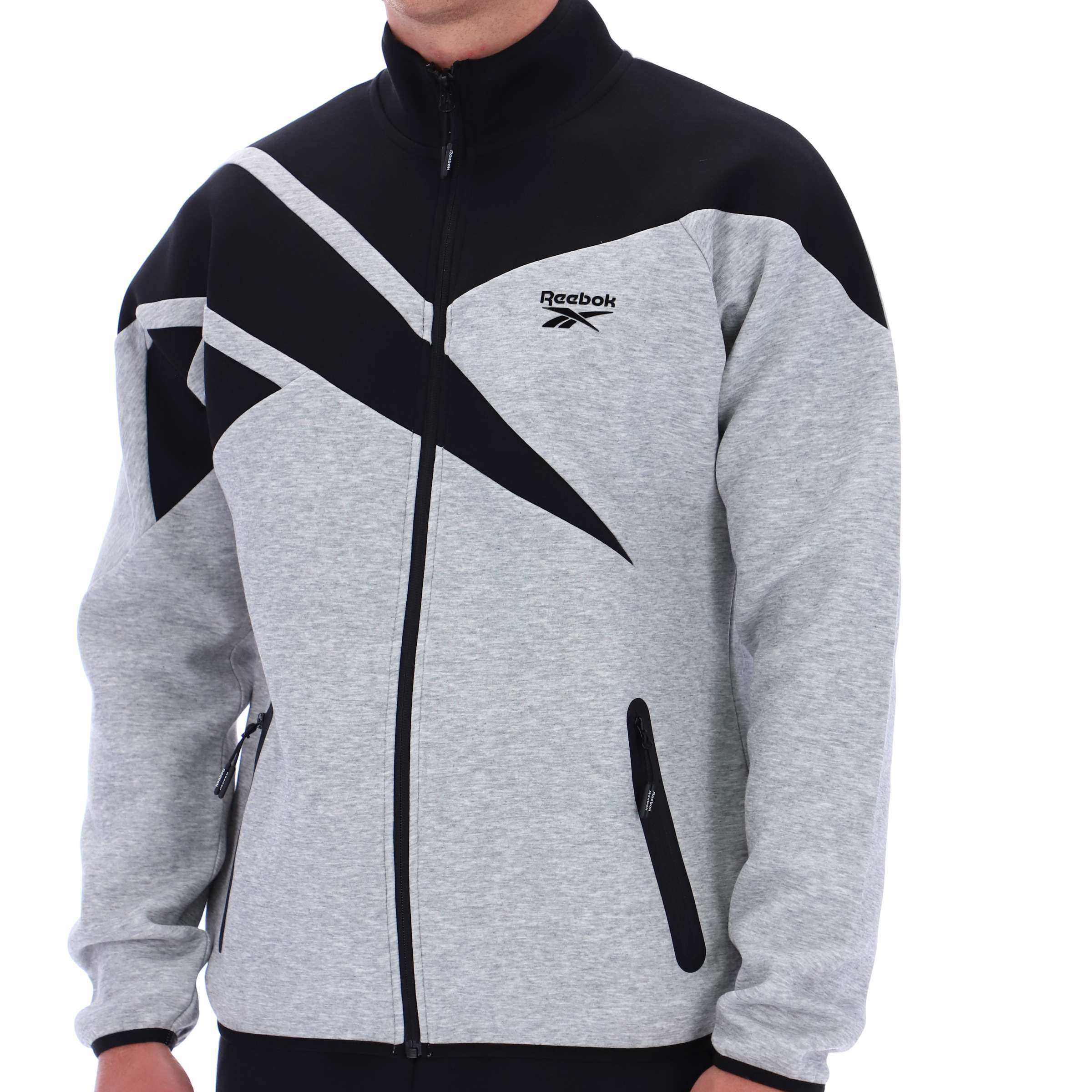 Chamarra Contrast Panel Track image number 4