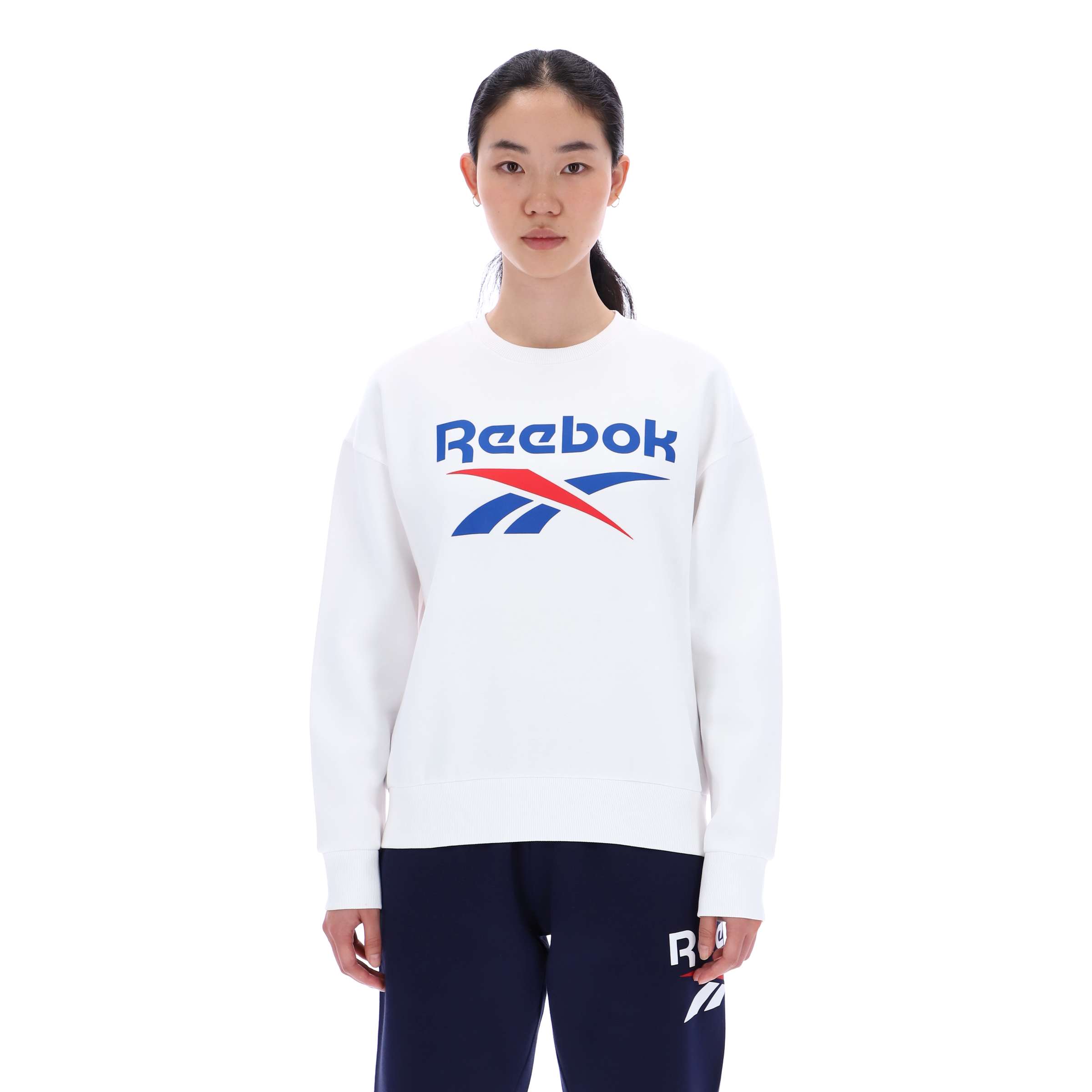 Sudadera Reagan Oversize de Cuello Redondo