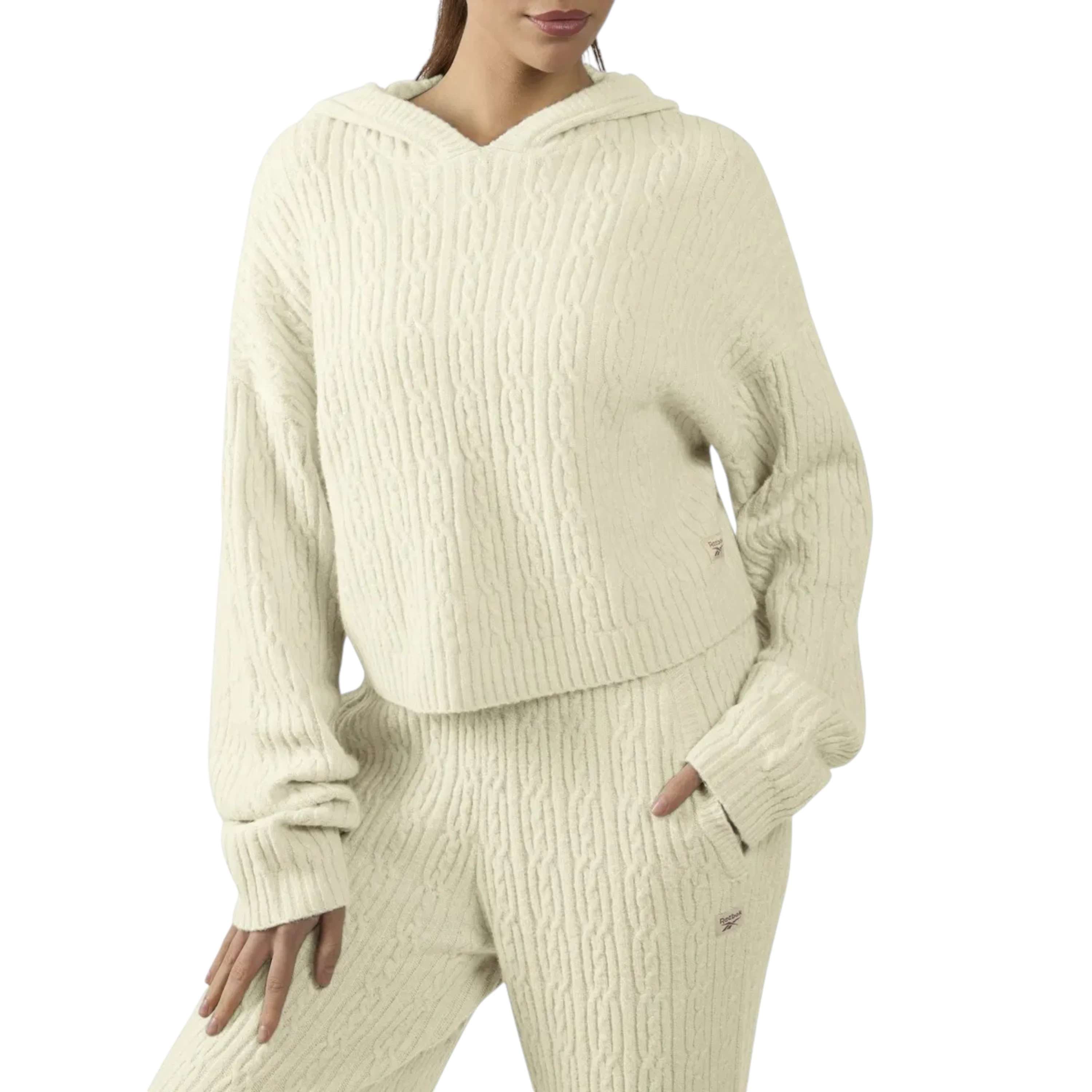Sudadera Elevated Athletic Cable Knit Hoodie
