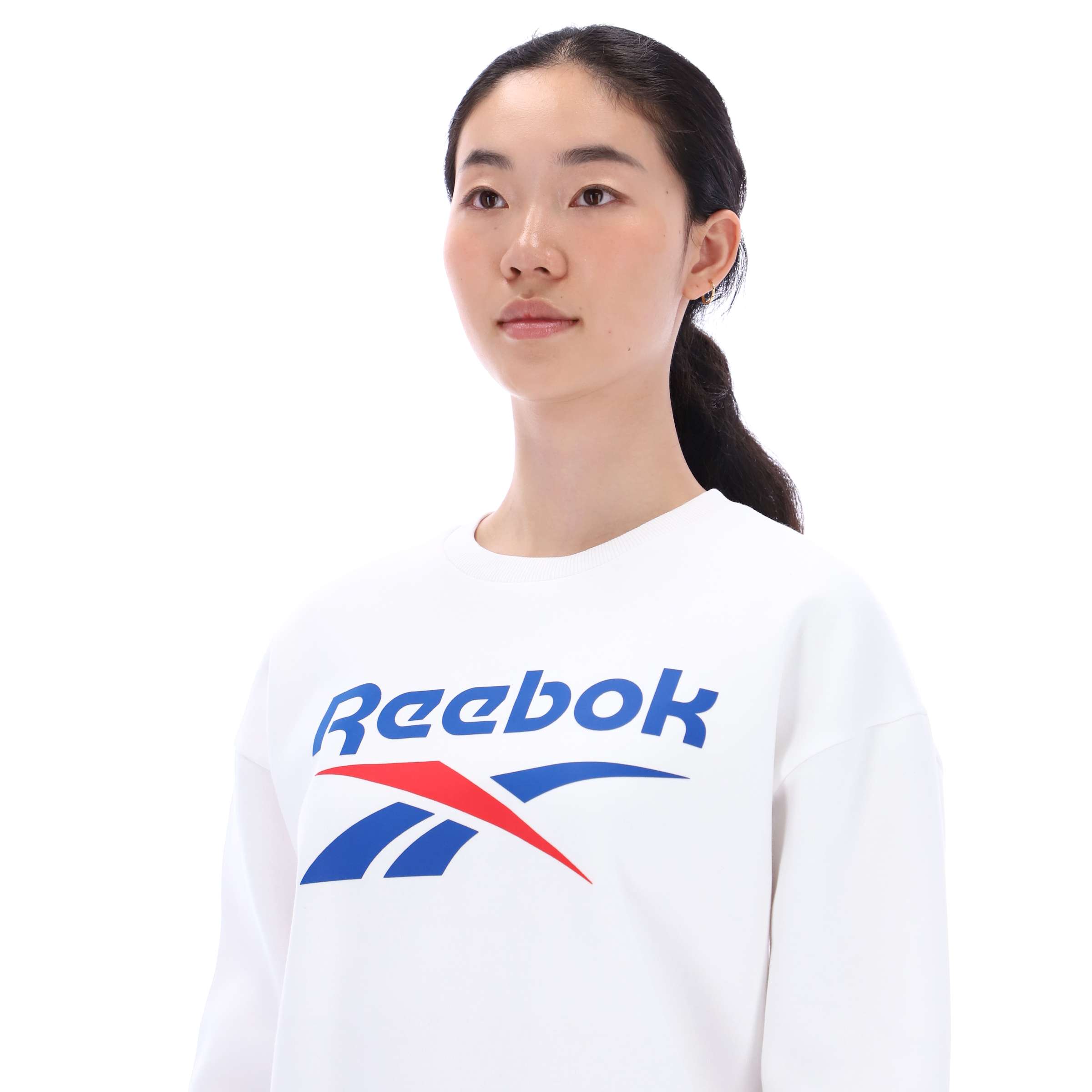 Sudadera Reagan Oversize de Cuello Redondo