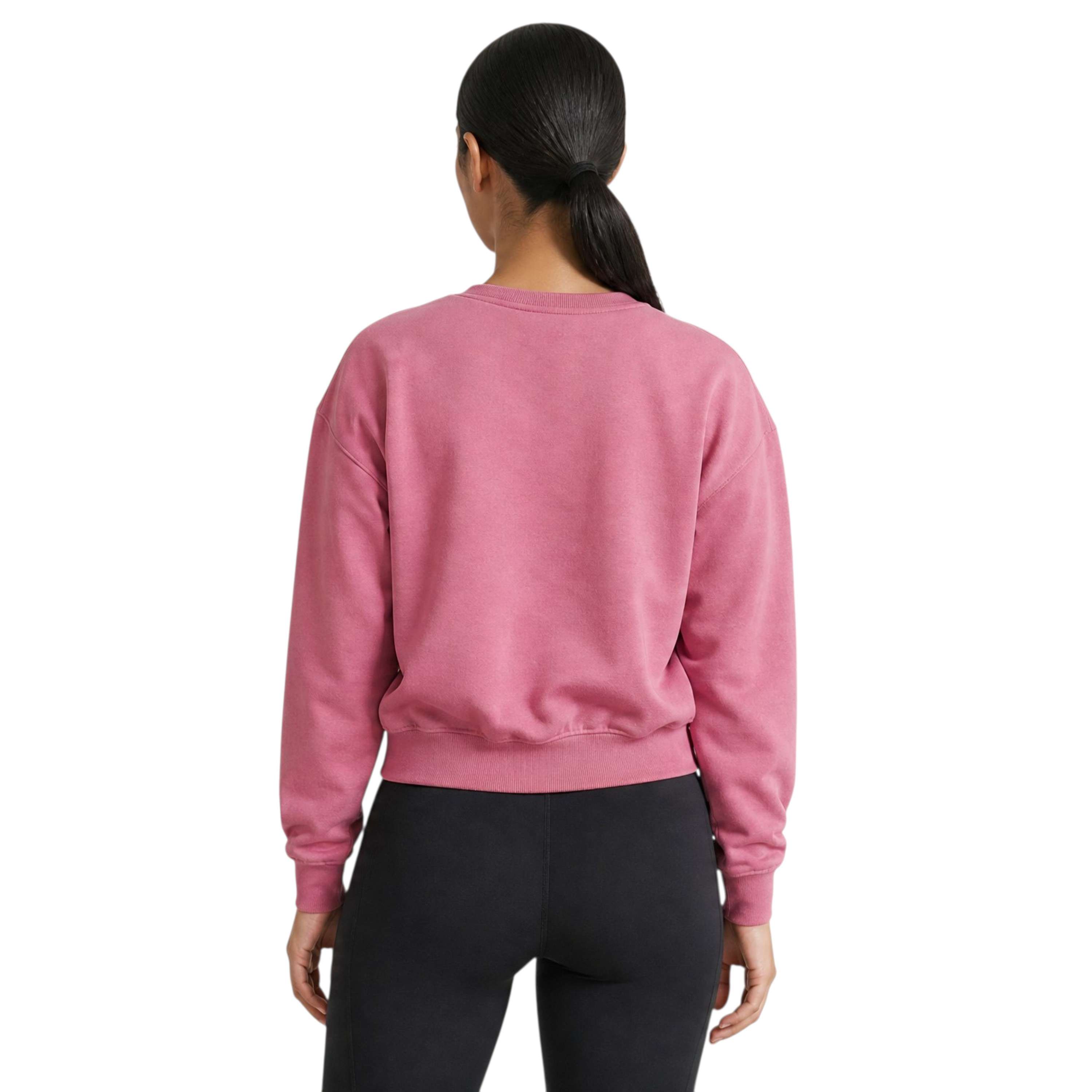 Sudadera Satin Logo Crewneck Sweatshirt