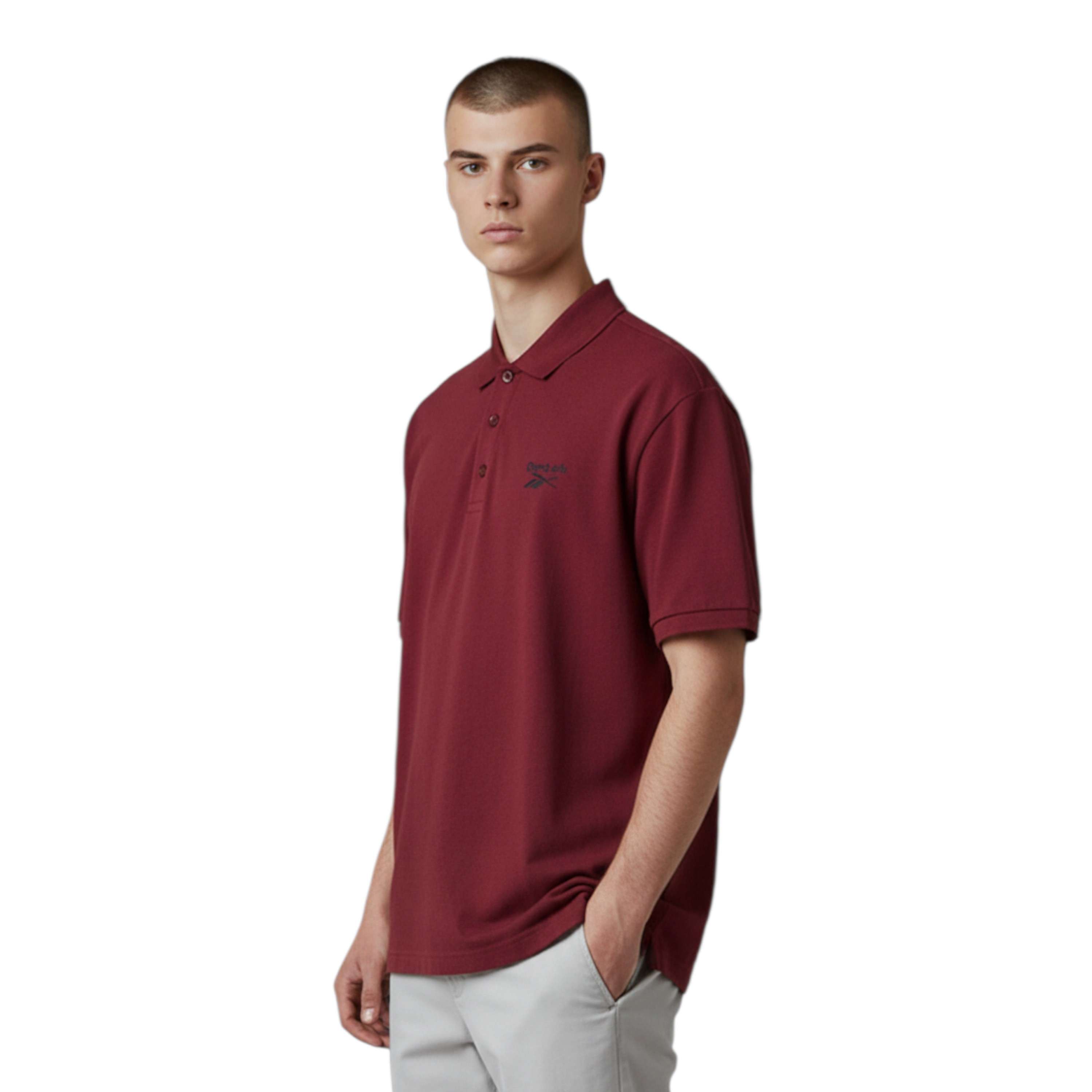 Polo Blaze Bordado Manga Corta