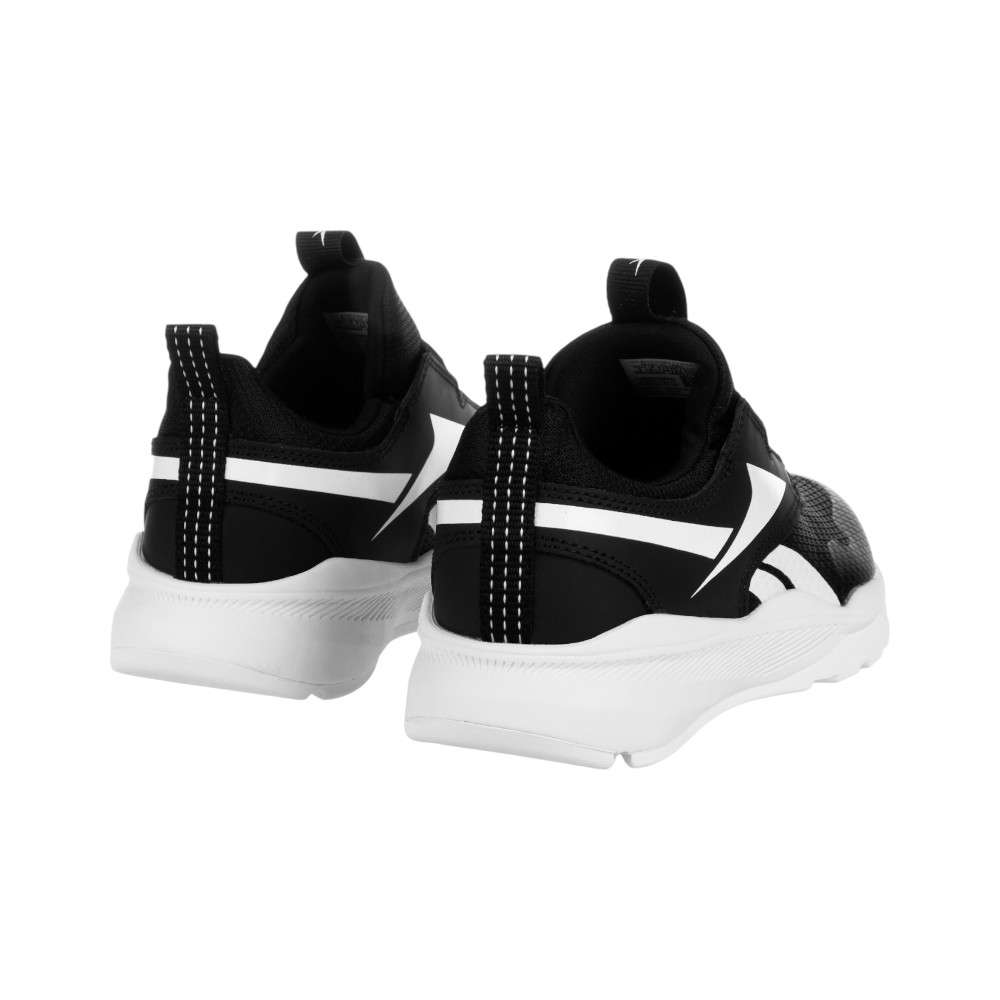 Los tenis Reebok para niños son rápidos y seguros, con un diseño slip-on y tiras elásticas que aseguran el pie.