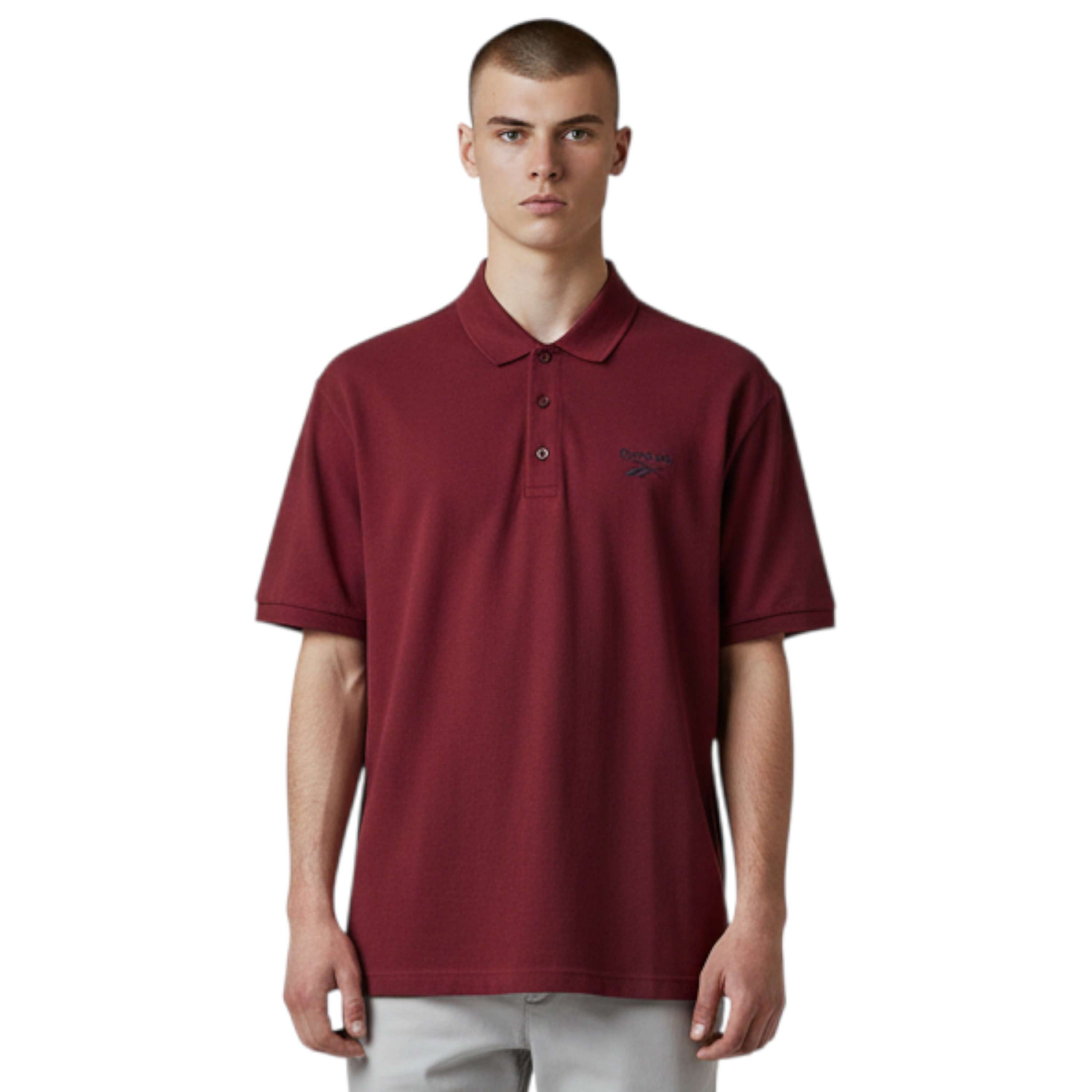 Polo Blaze Bordado Manga Corta