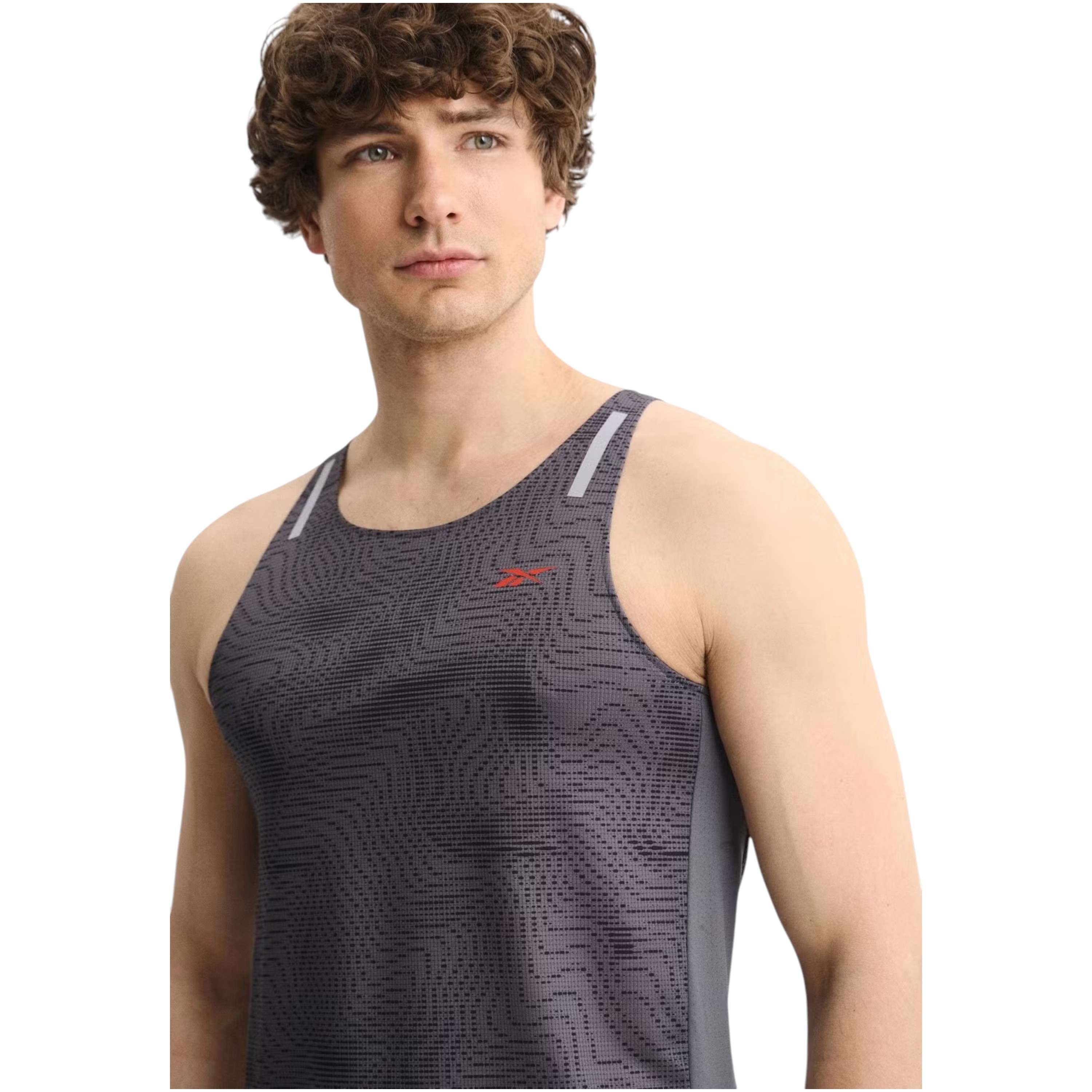 Tank Top Rbk Lab Running Printed Tank