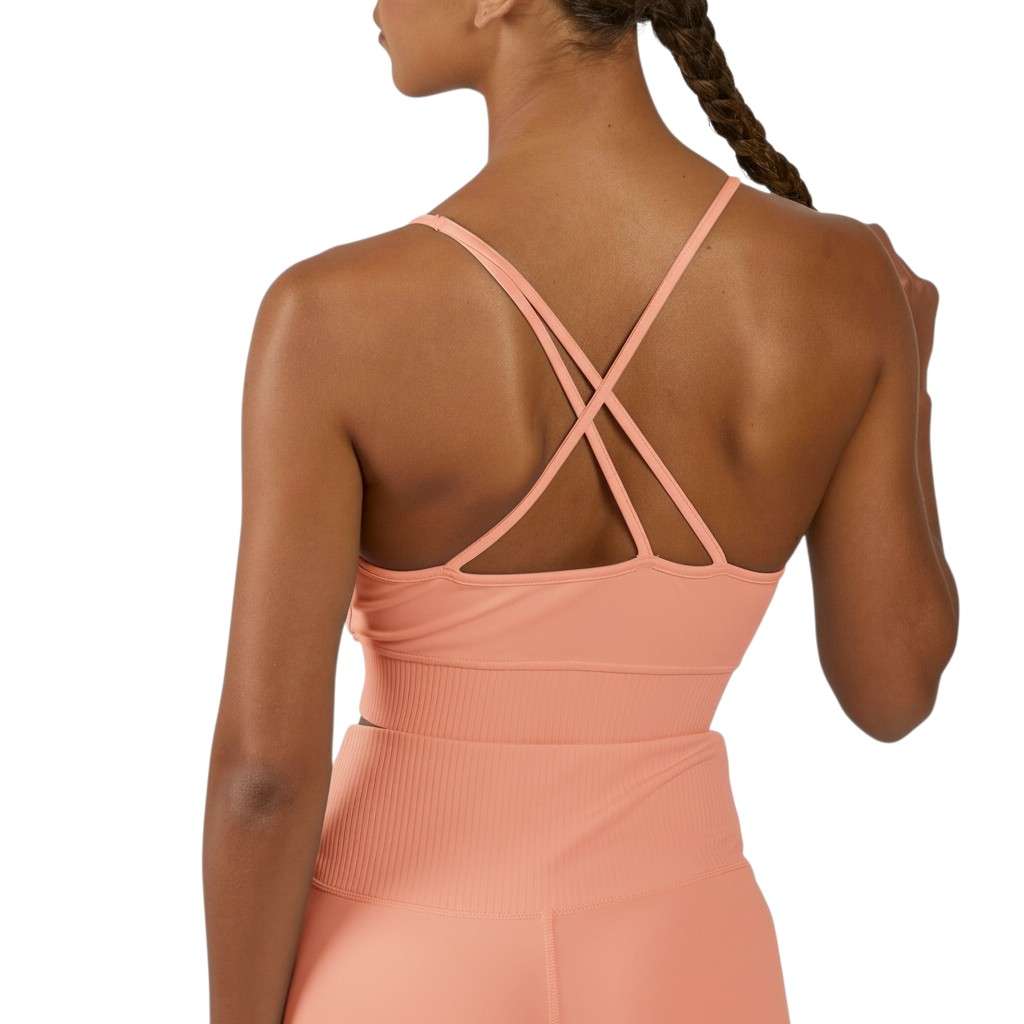 Top deportivo LUX Peached de tirantes