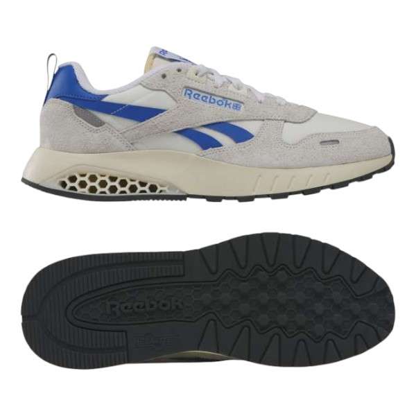 Estos tenis de cuero cl&aacute;sico, mejorados con Hexalite, ofrecen una sensaci&oacute;n futurista con su amortiguaci&oacute;n en forma de panal. image number 3