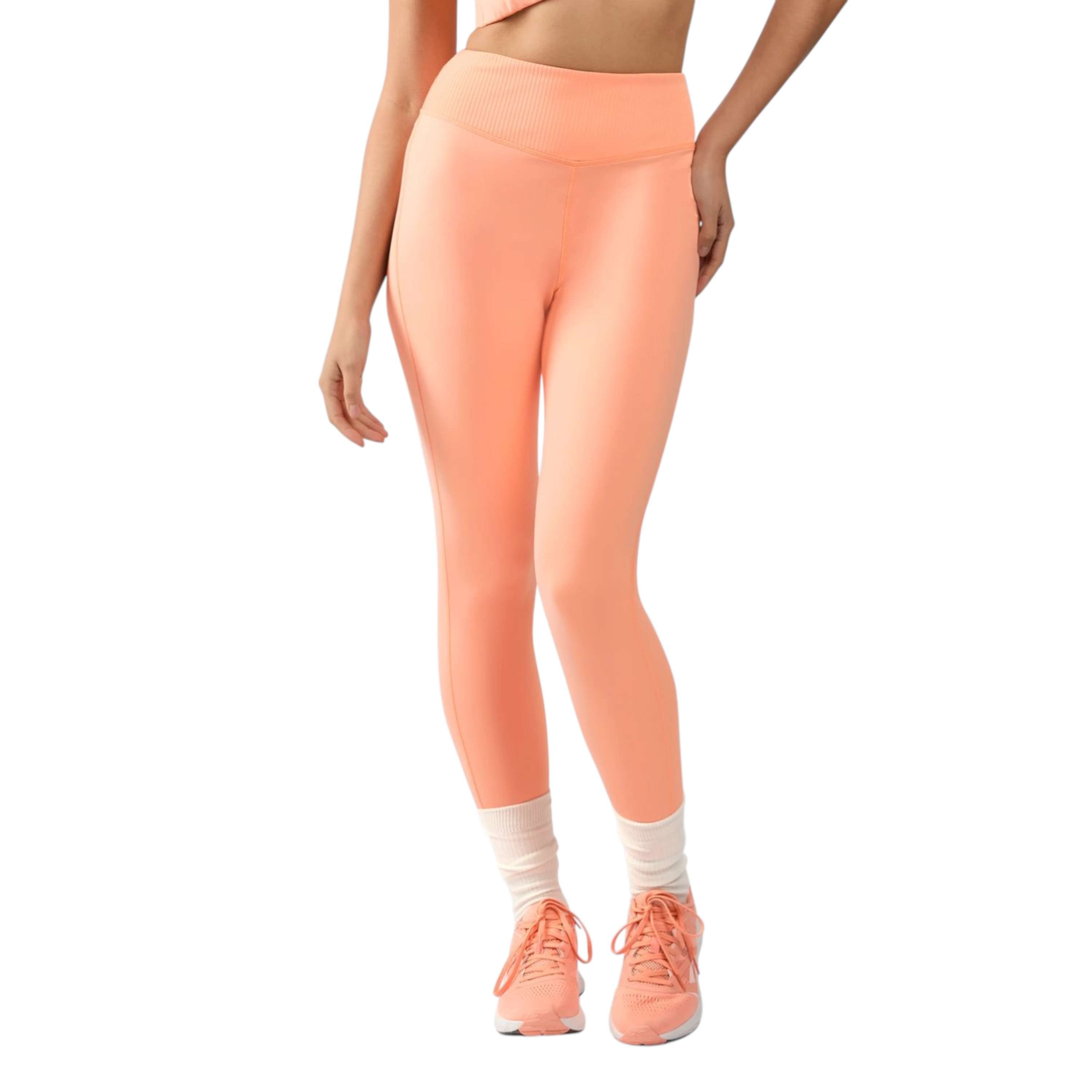 Leggings 7/8 LUX Peached tiro alto