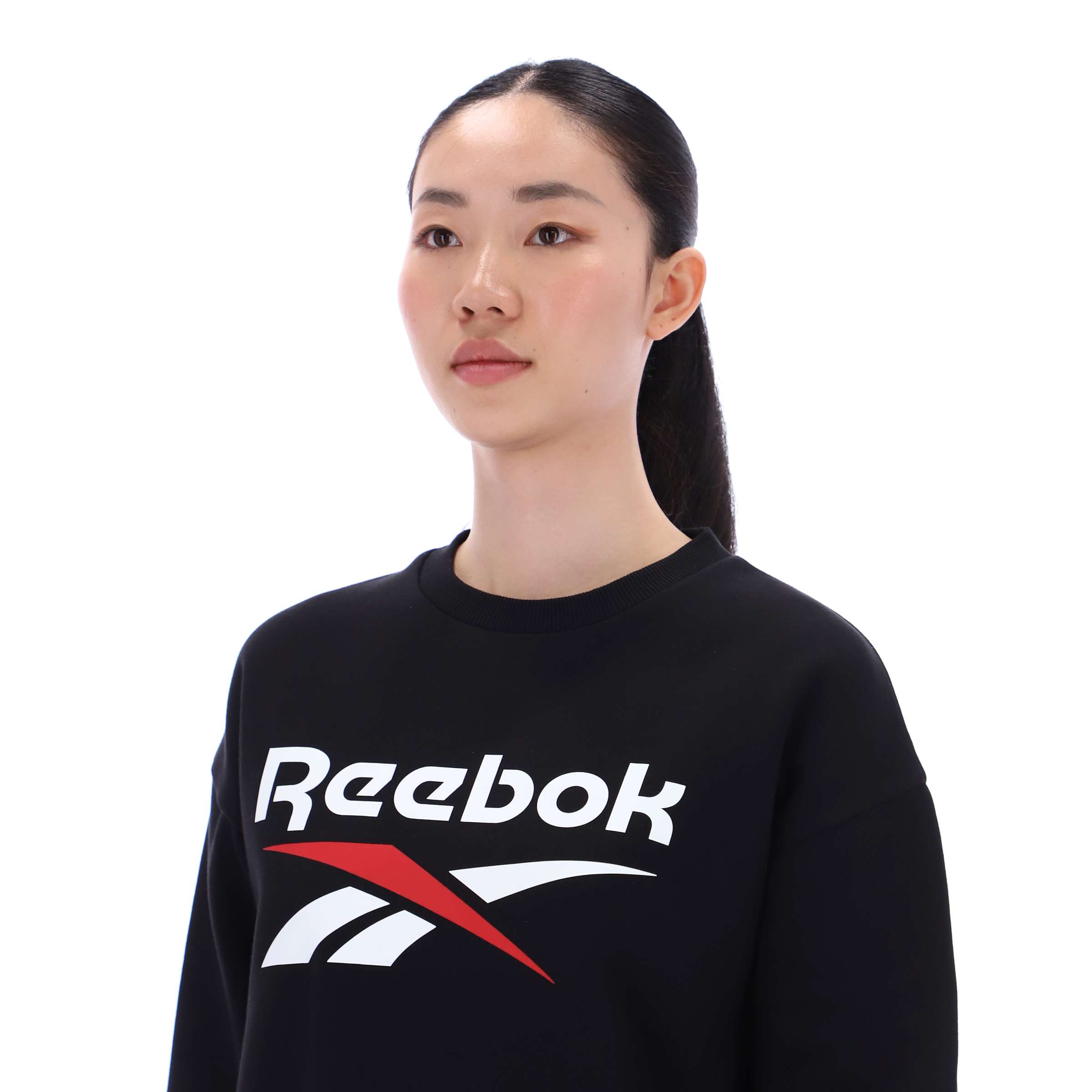 Sudadera Reagan Oversize de Cuello Redondo