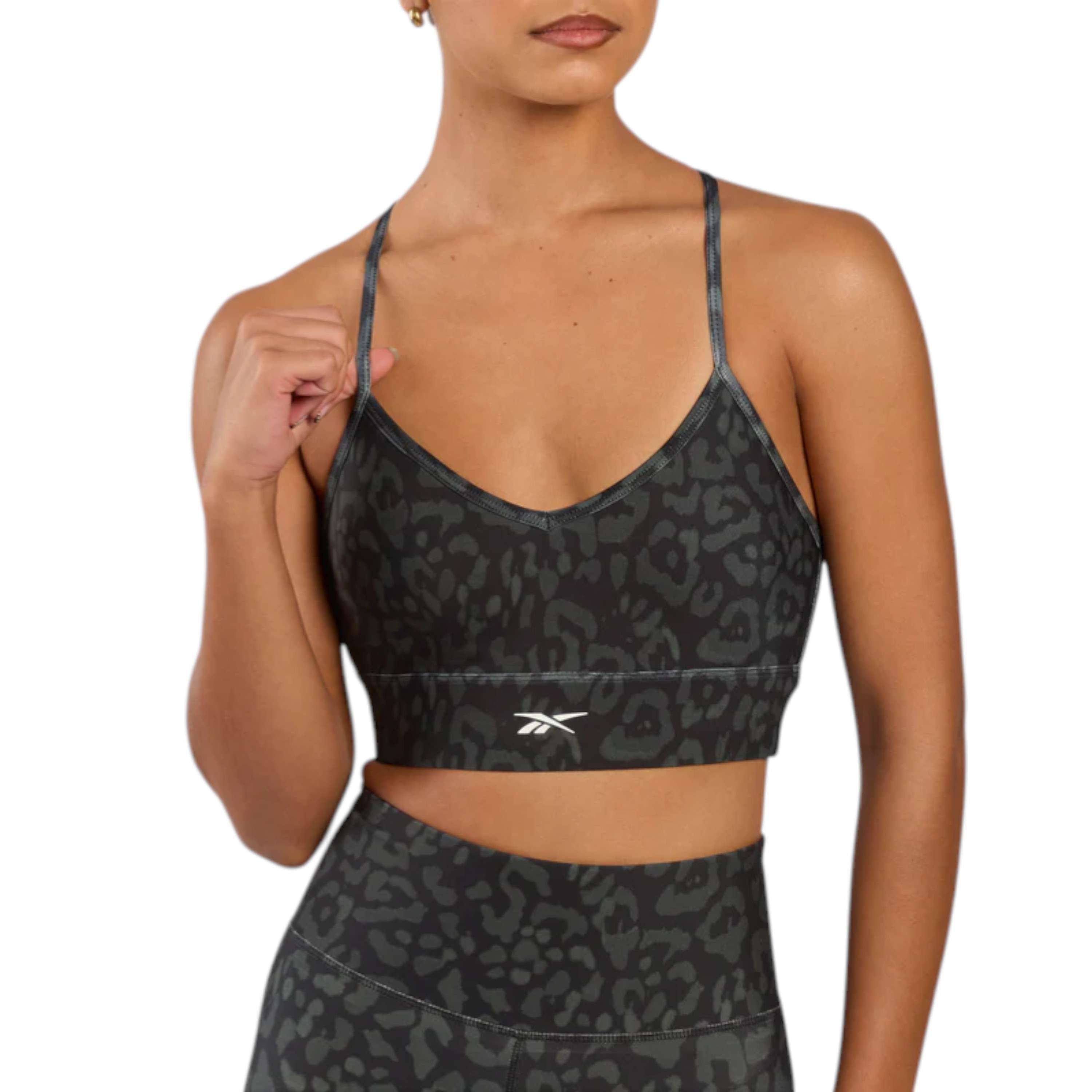 Ropa Interior Id Train Printed Tri-Back Bra