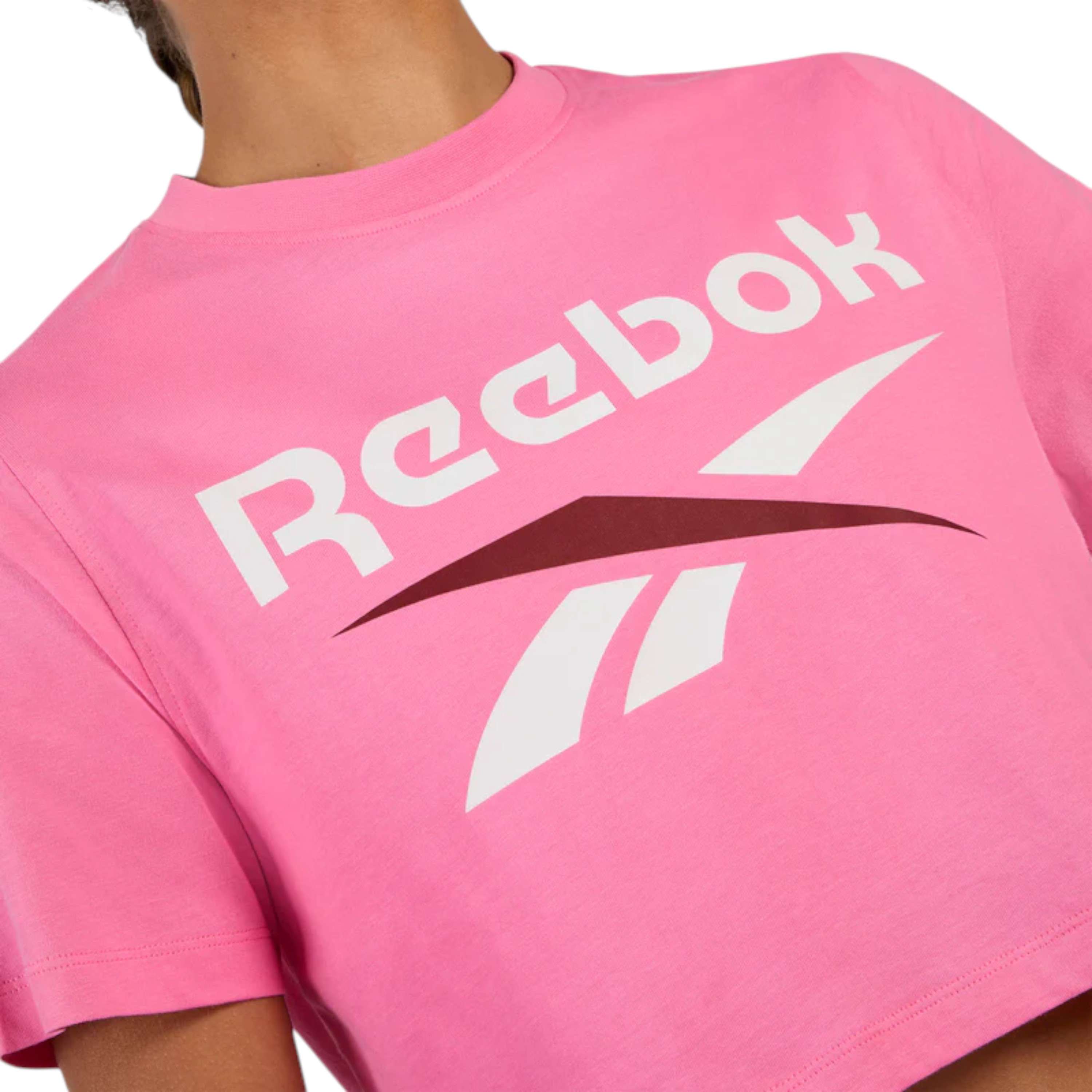Playera Sadie 2 Colour Logo Crw Cropped Ss Tee image number 3