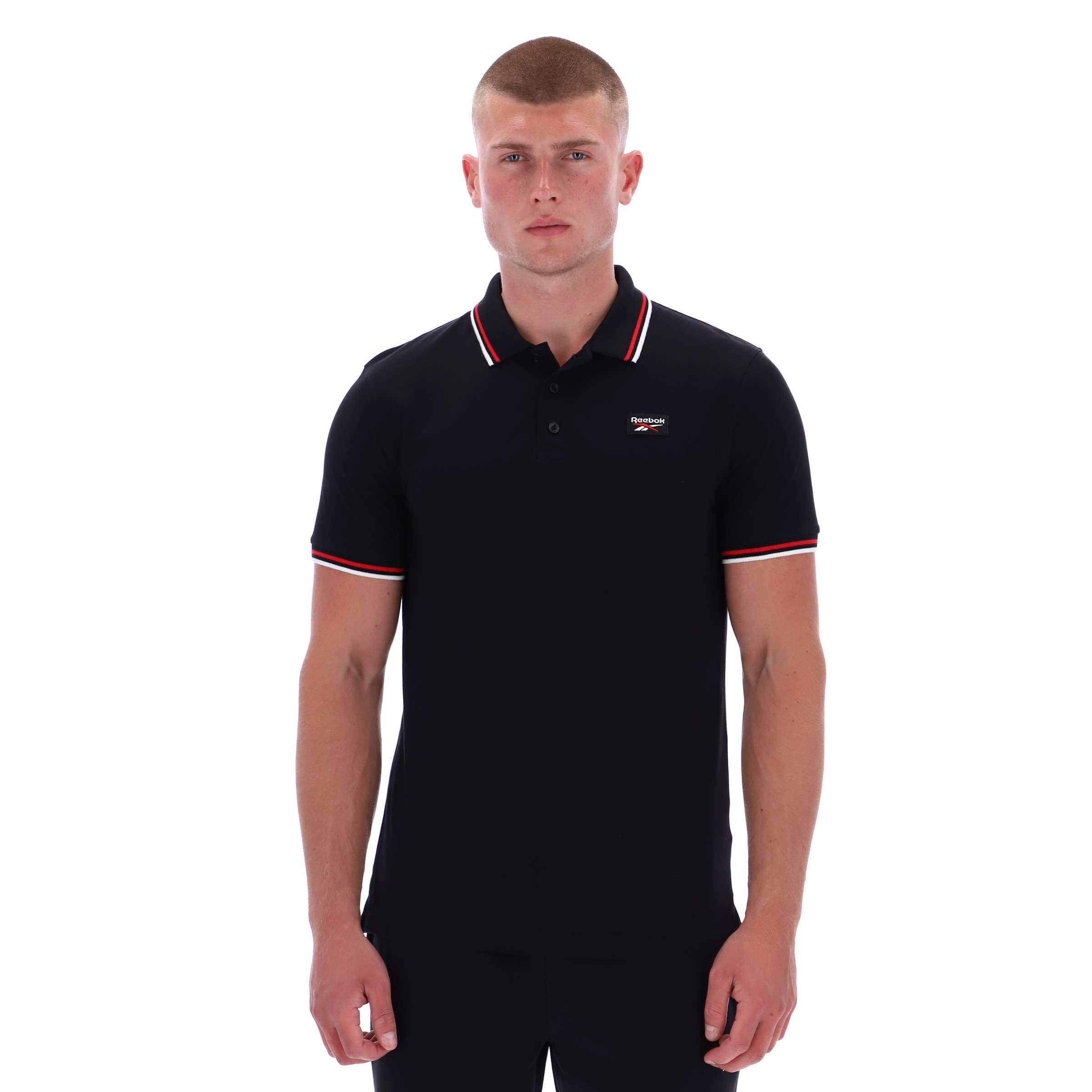 Polo Drake con vivos en cuello y mangas