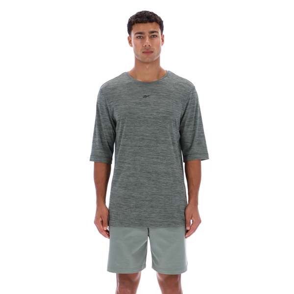 Playera larga relajada de yoga Playera larga relajada de yoga