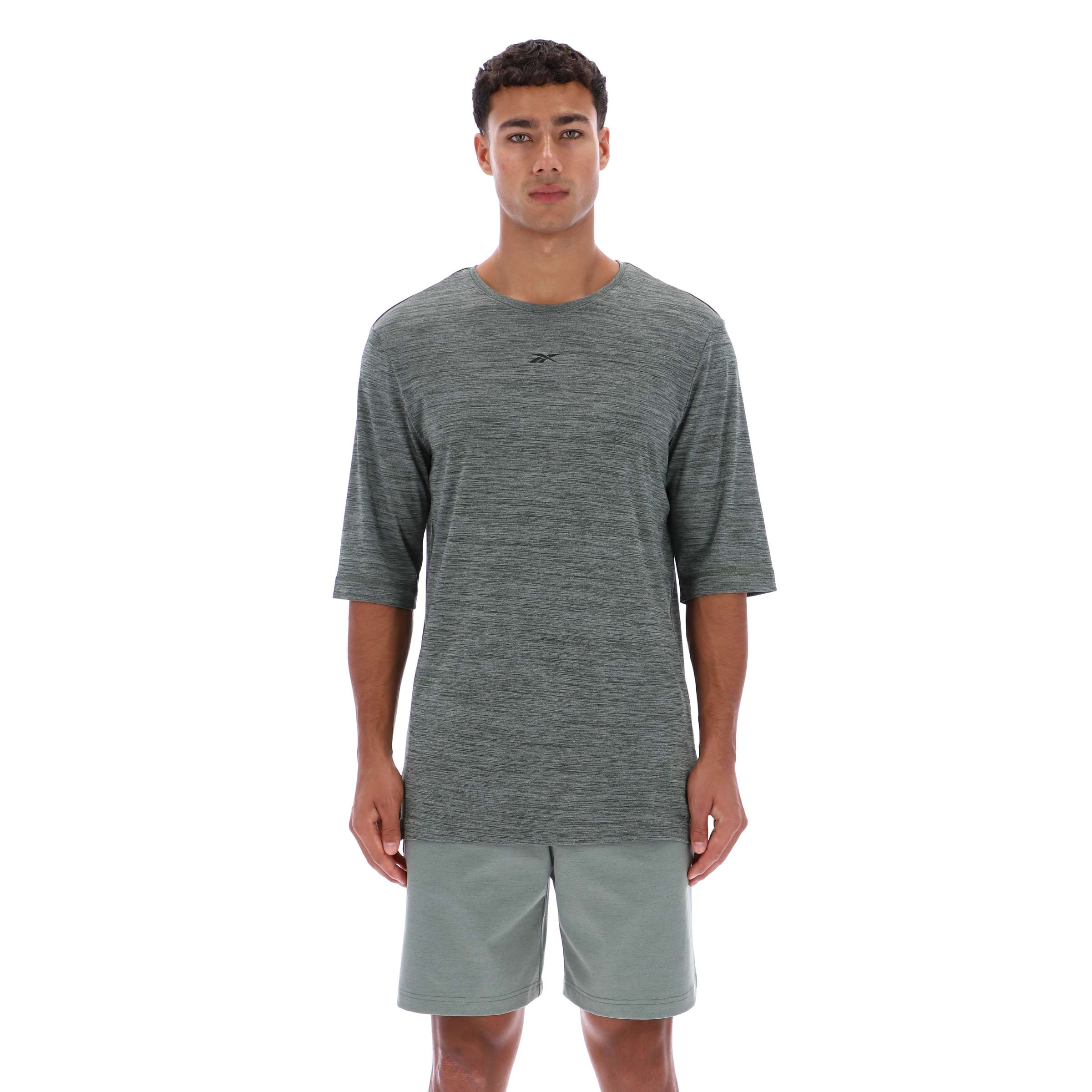 Playera larga relajada de yoga