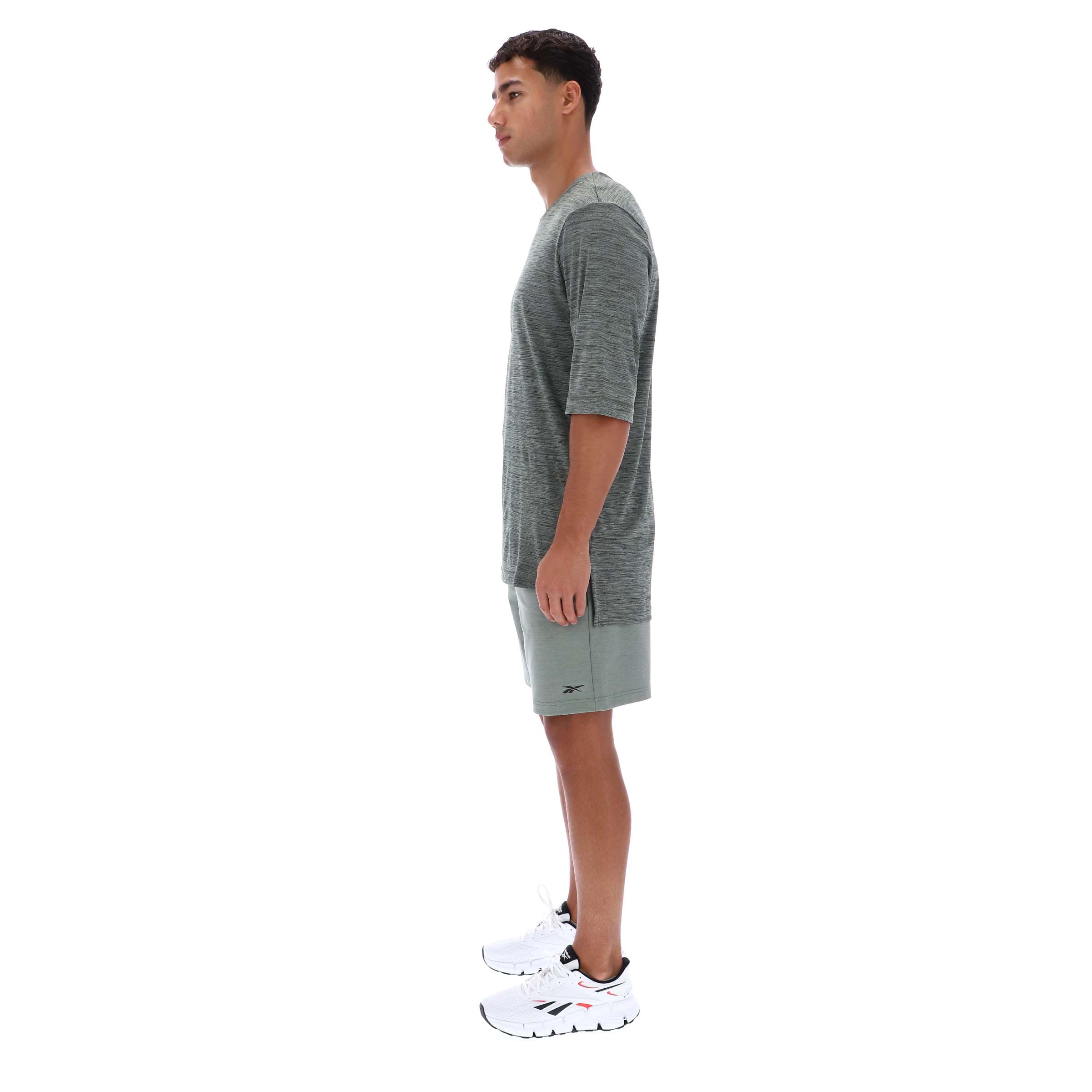 Playera larga relajada de yoga image number 3