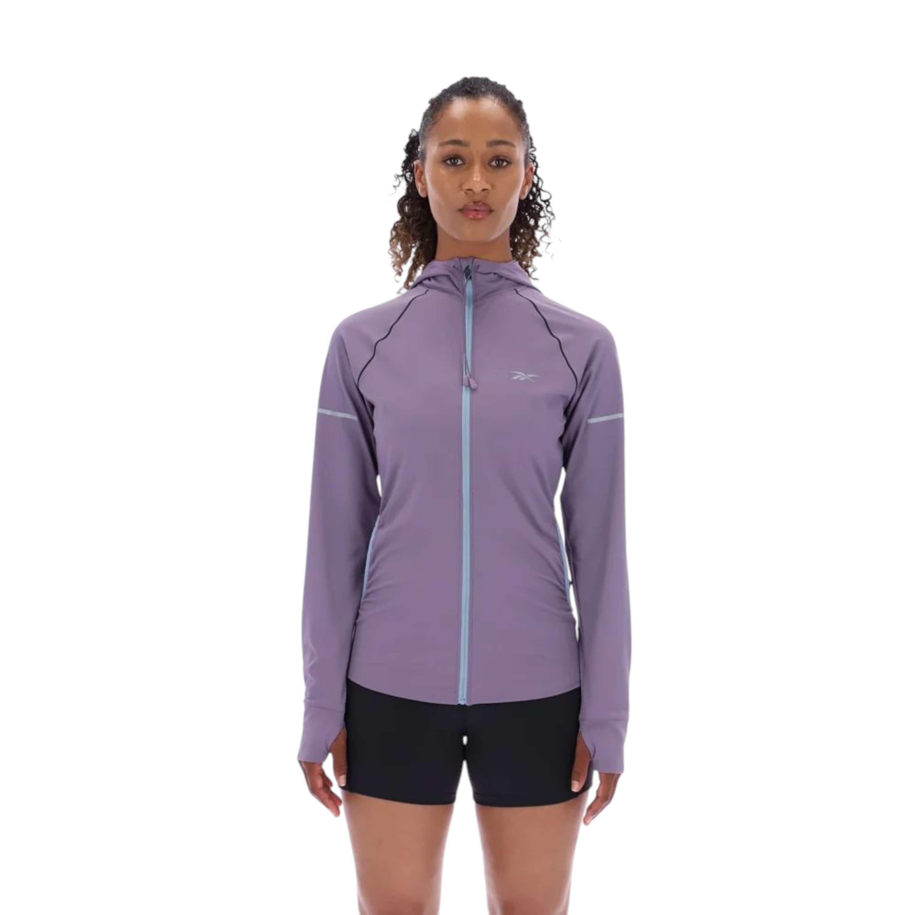 Chamarra de running s&uacute;per ligera