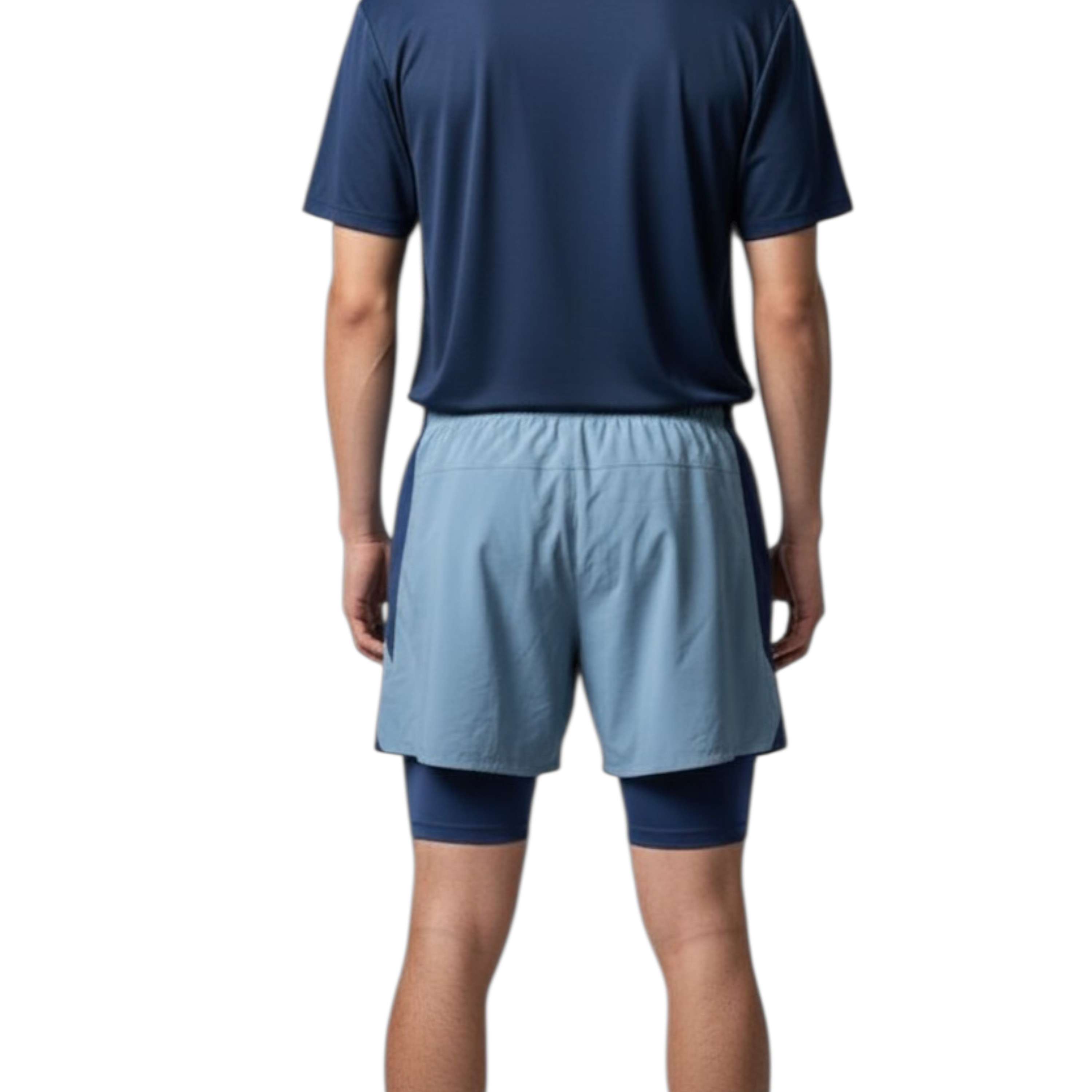 Short de running 2 en 1 ID