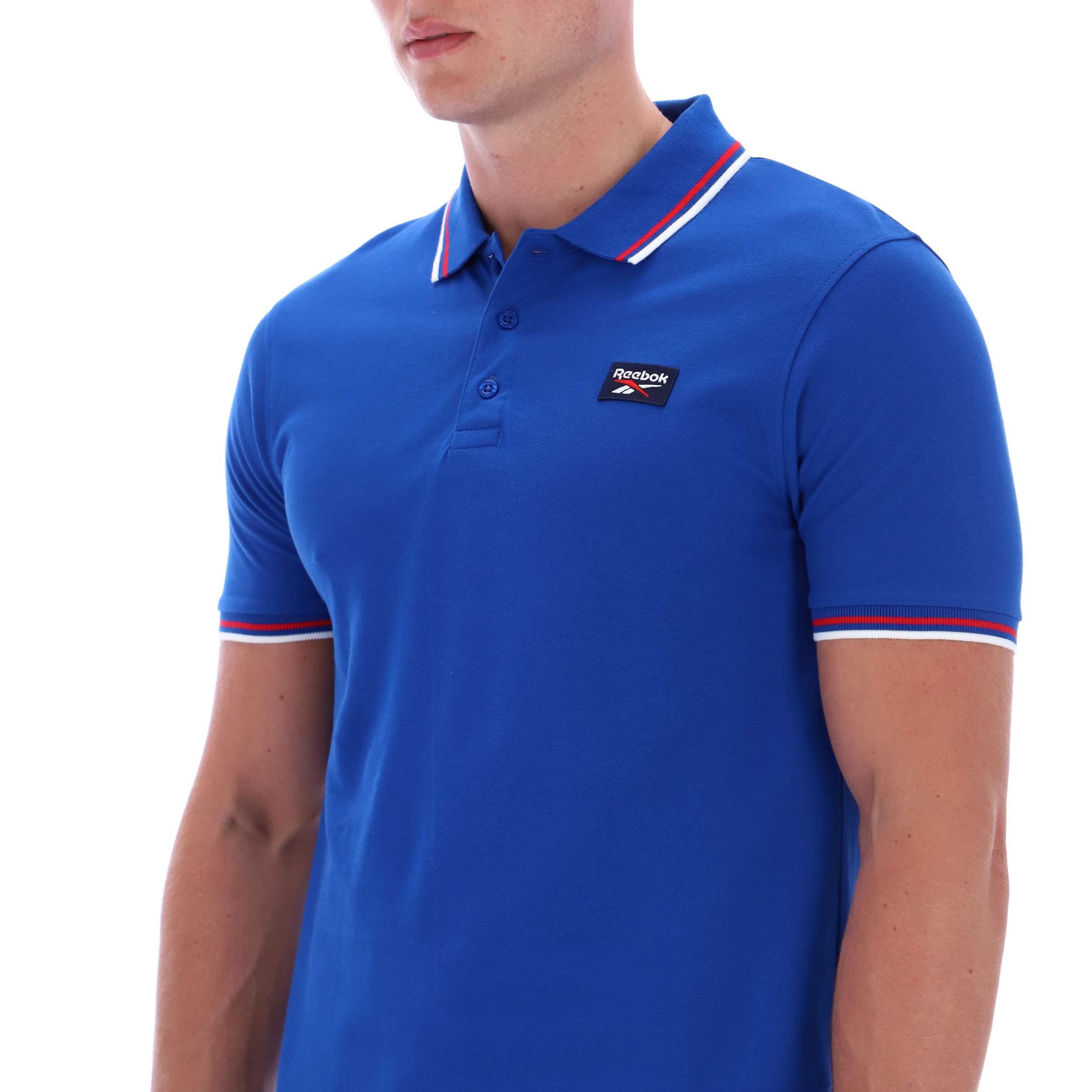 Polo Drake con vivos en cuello y mangas