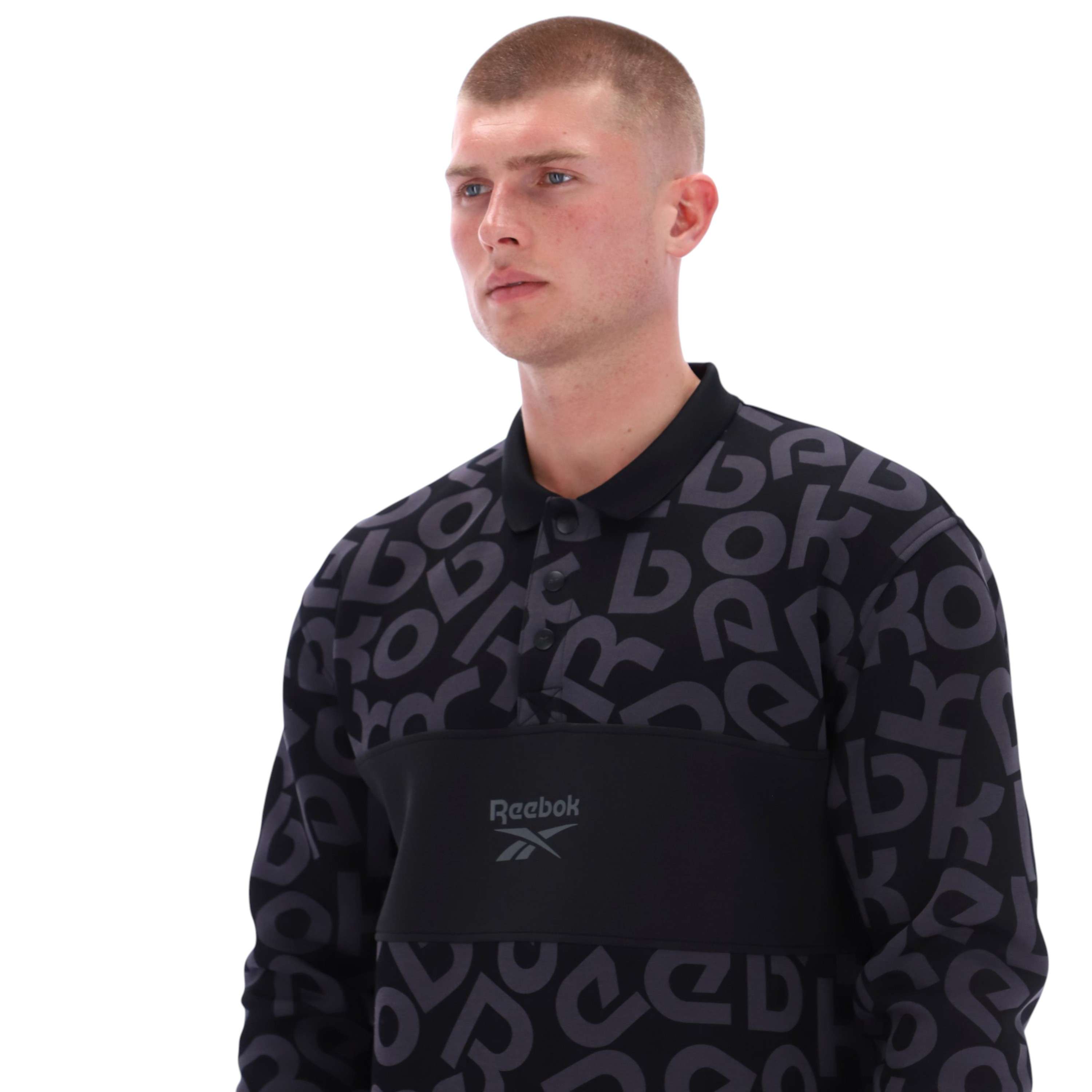 Playera rugby estampada scatter