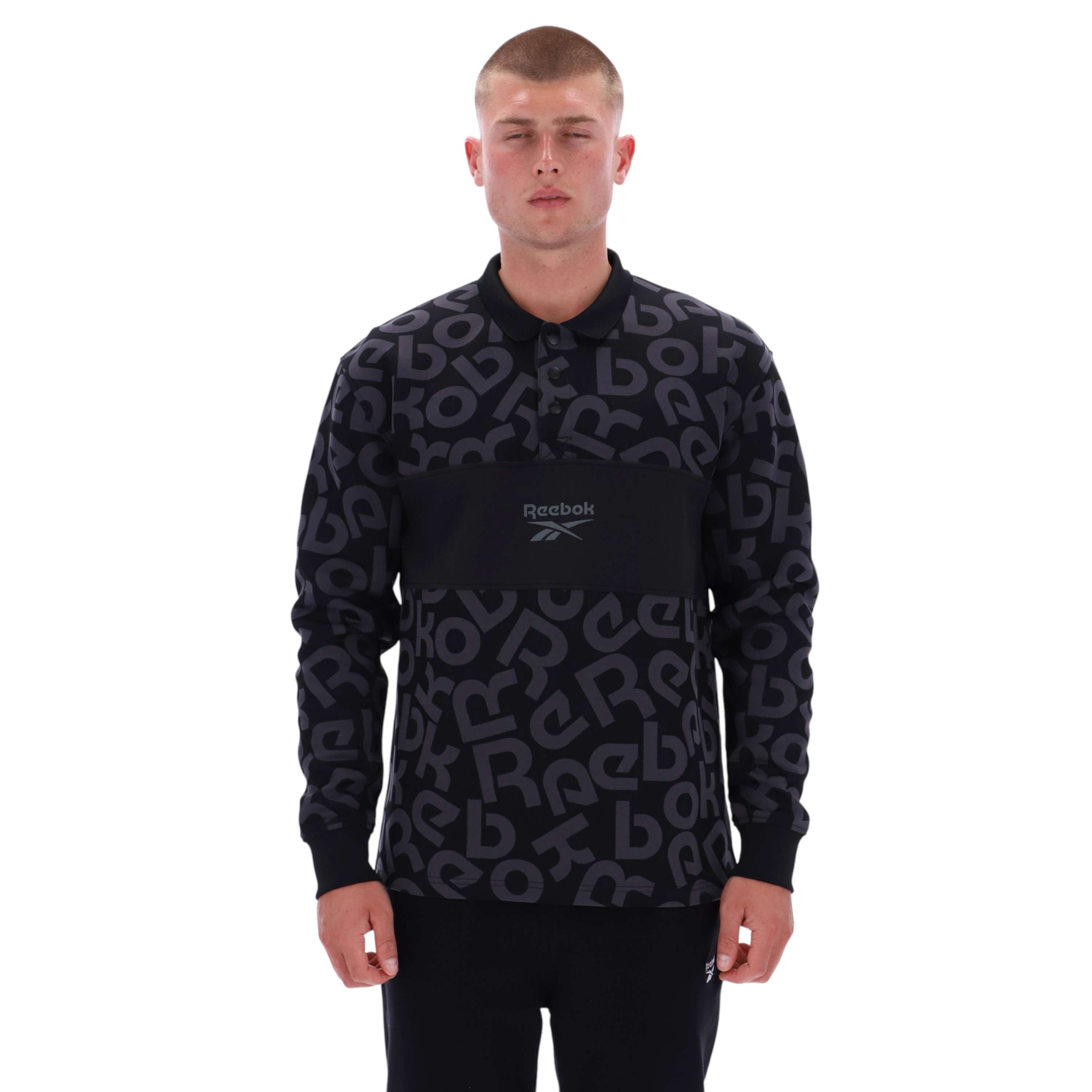 Playera rugby estampada scatter