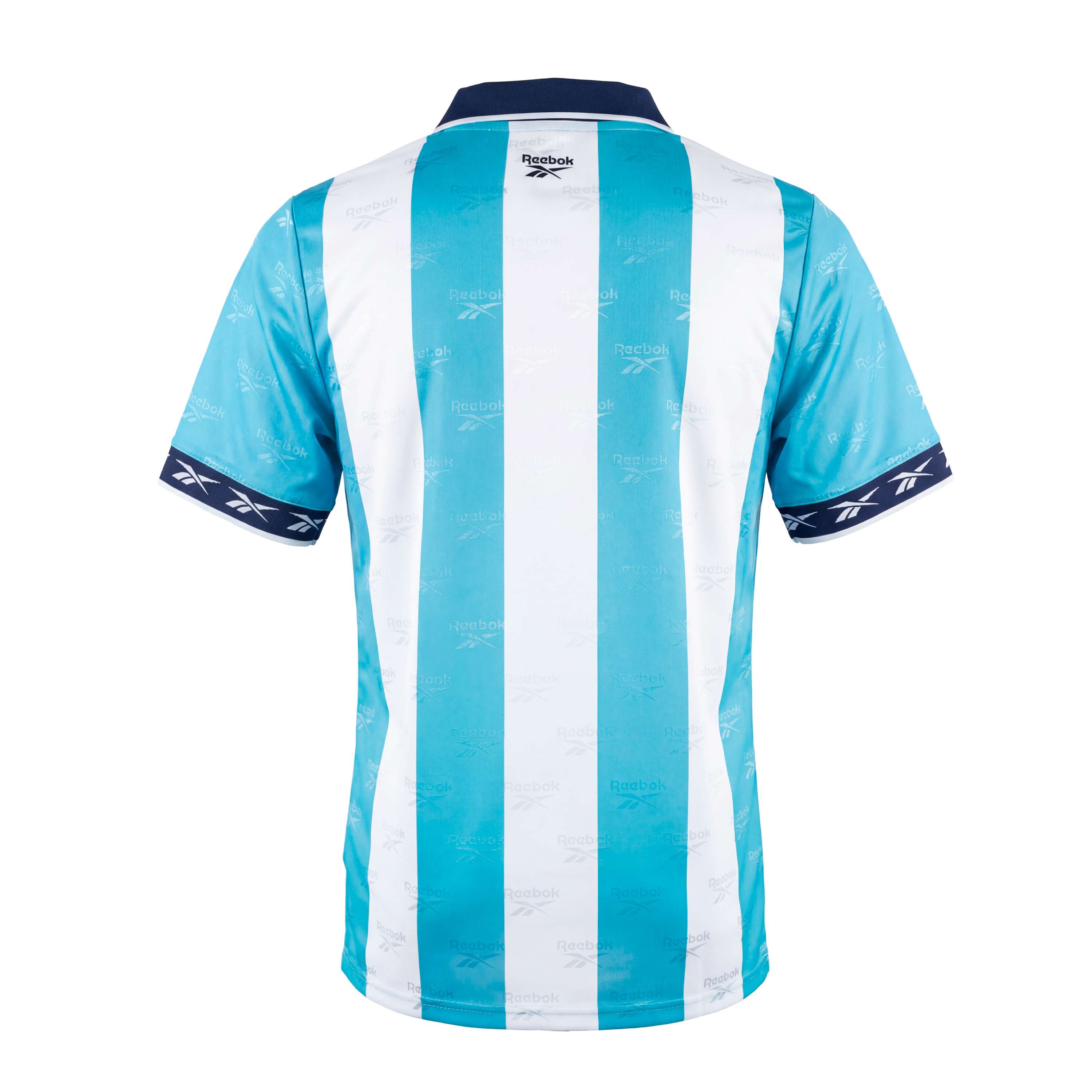 Jersey Retro Rayado Celeste image number 4