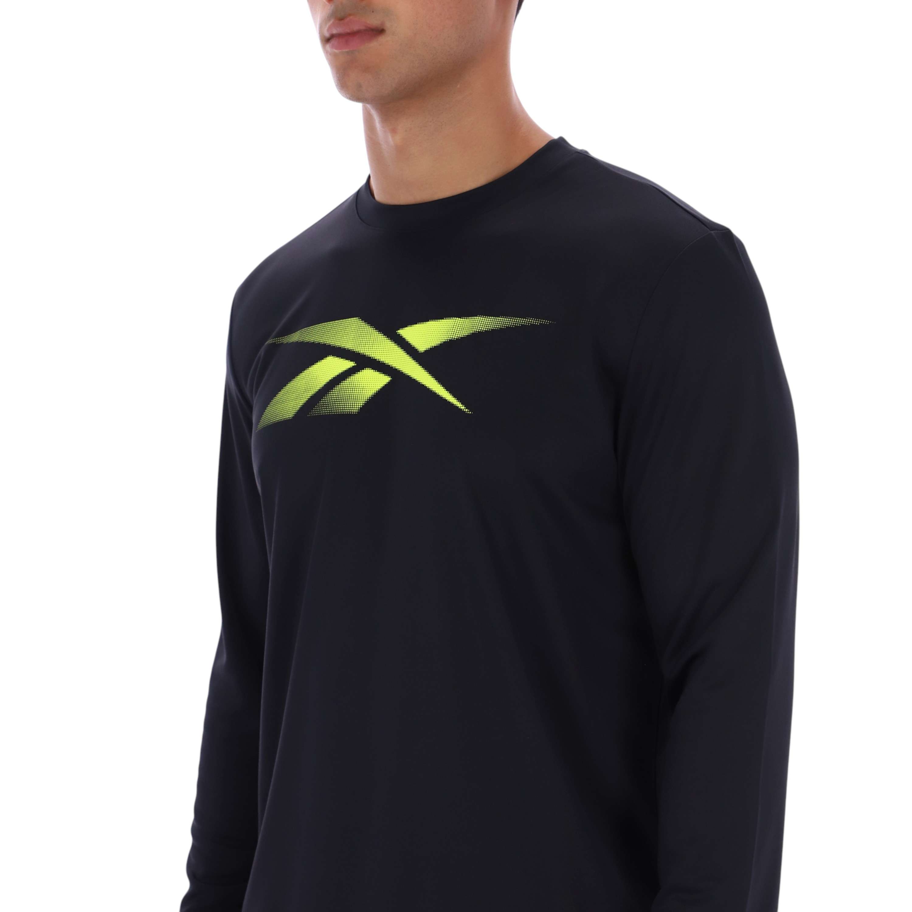 Playera Running Dotted Vectorn Ls Tee image number 3