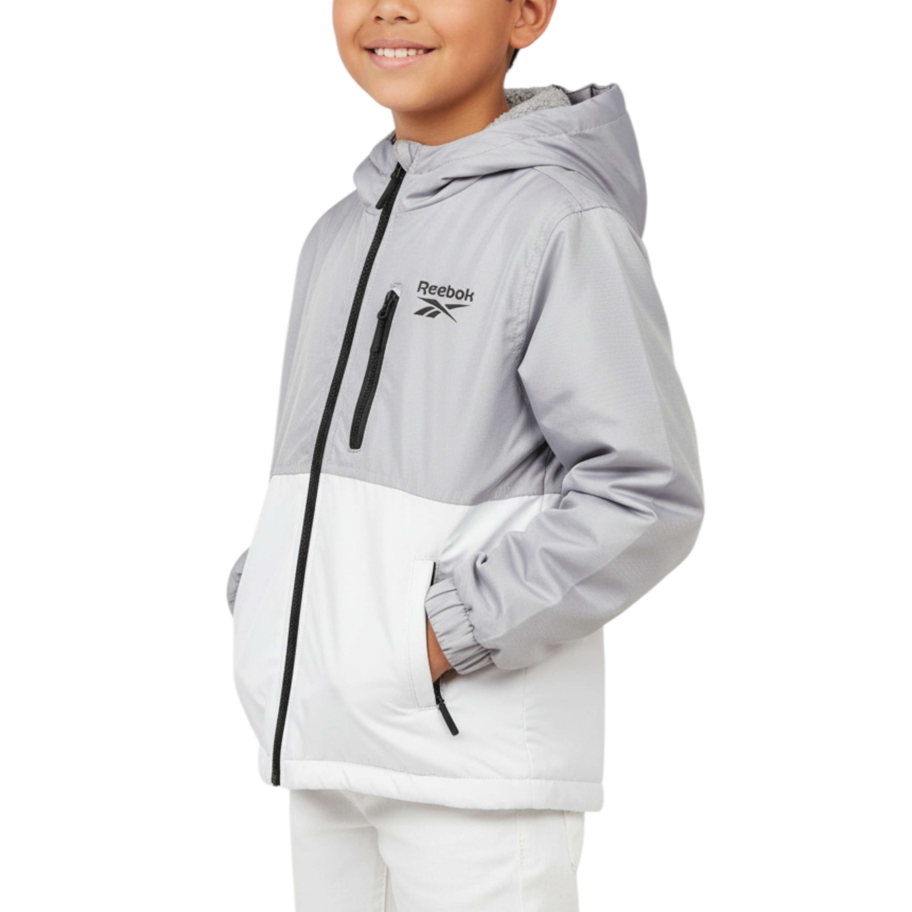 Rompevientos forrado en sherpa