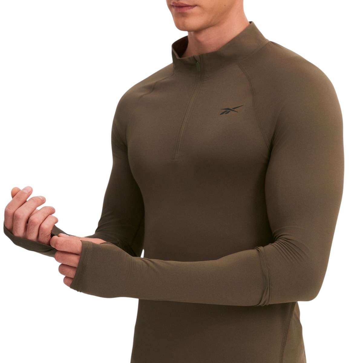 Playera Rocky LS 3/4 ZIP Muscle